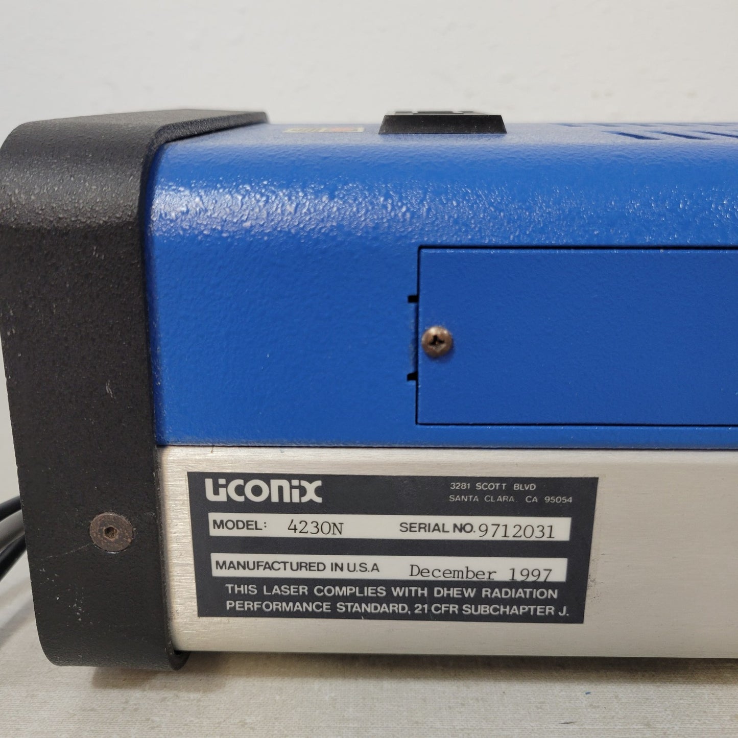 TESTED Liconix 4240PS Laser Power Supply Source 4230N Helium Cadmium HeCd Head