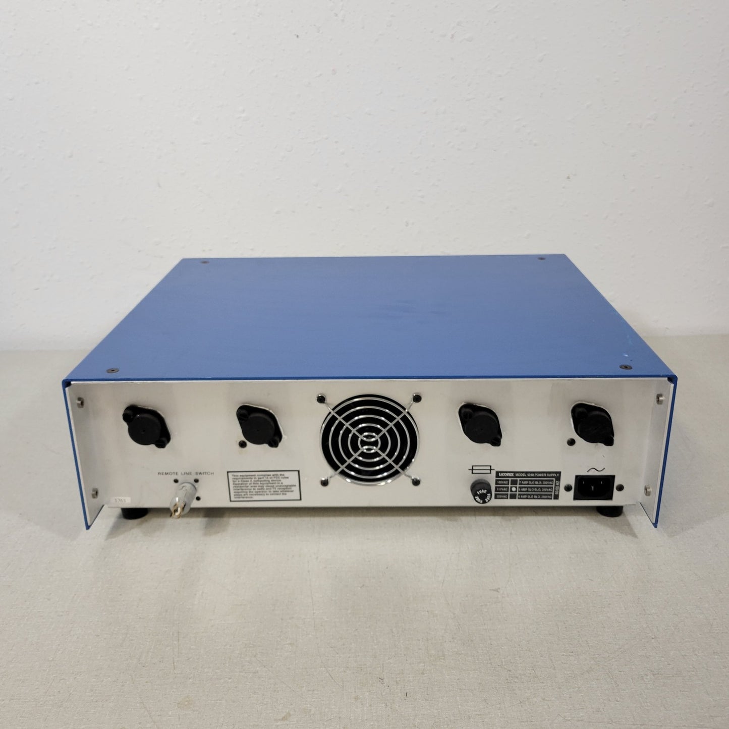 TESTED Liconix 4240PS Laser Power Supply Source 4230N Helium Cadmium HeCd Head