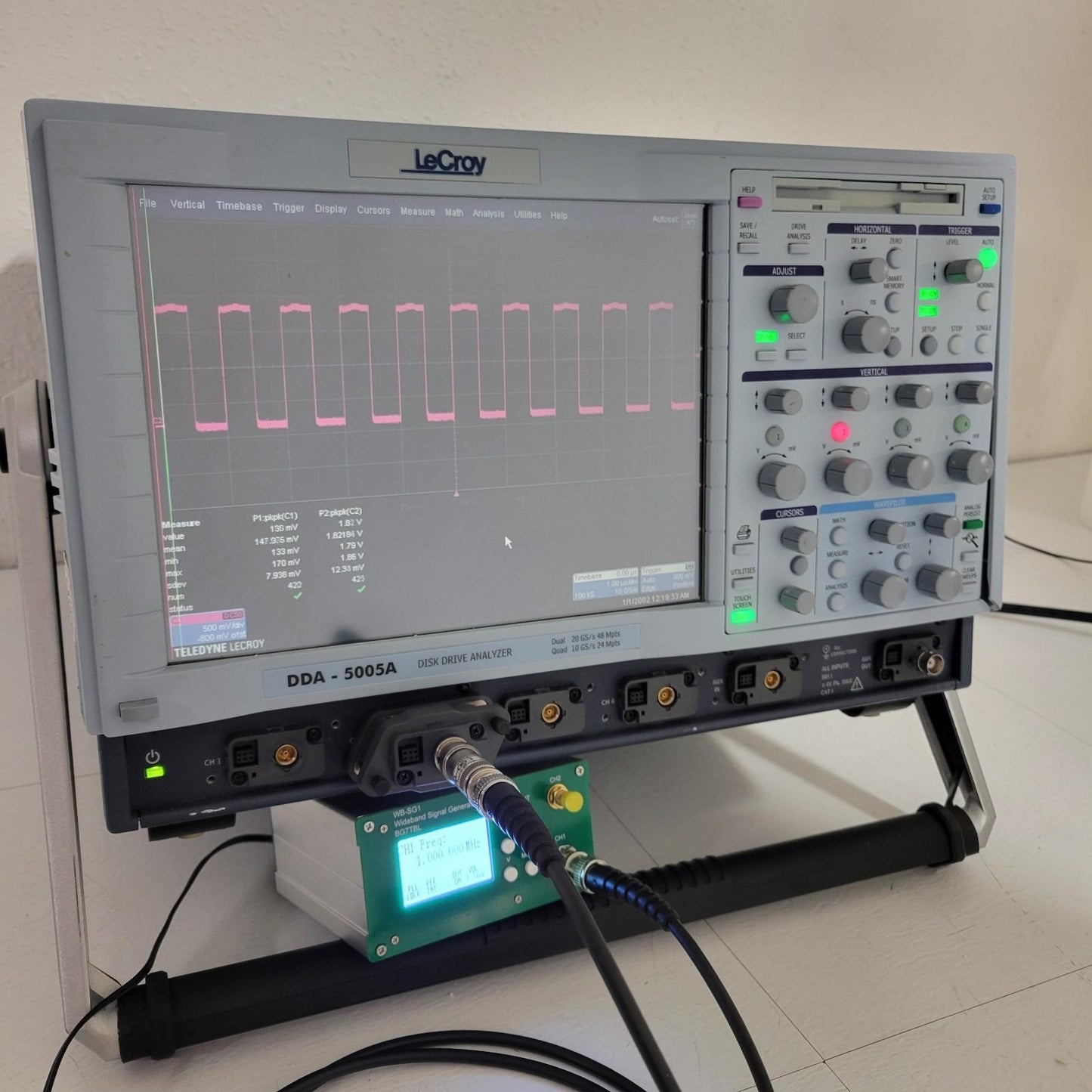 TESTED Teledyne LeCroy DDA-5005A 5GHz Oscilloscope Analyzer 4-Channel 20GS/s