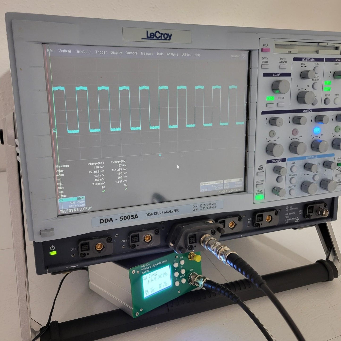 TESTED Teledyne LeCroy DDA-5005A 5GHz Oscilloscope Analyzer 4-Channel 20GS/s