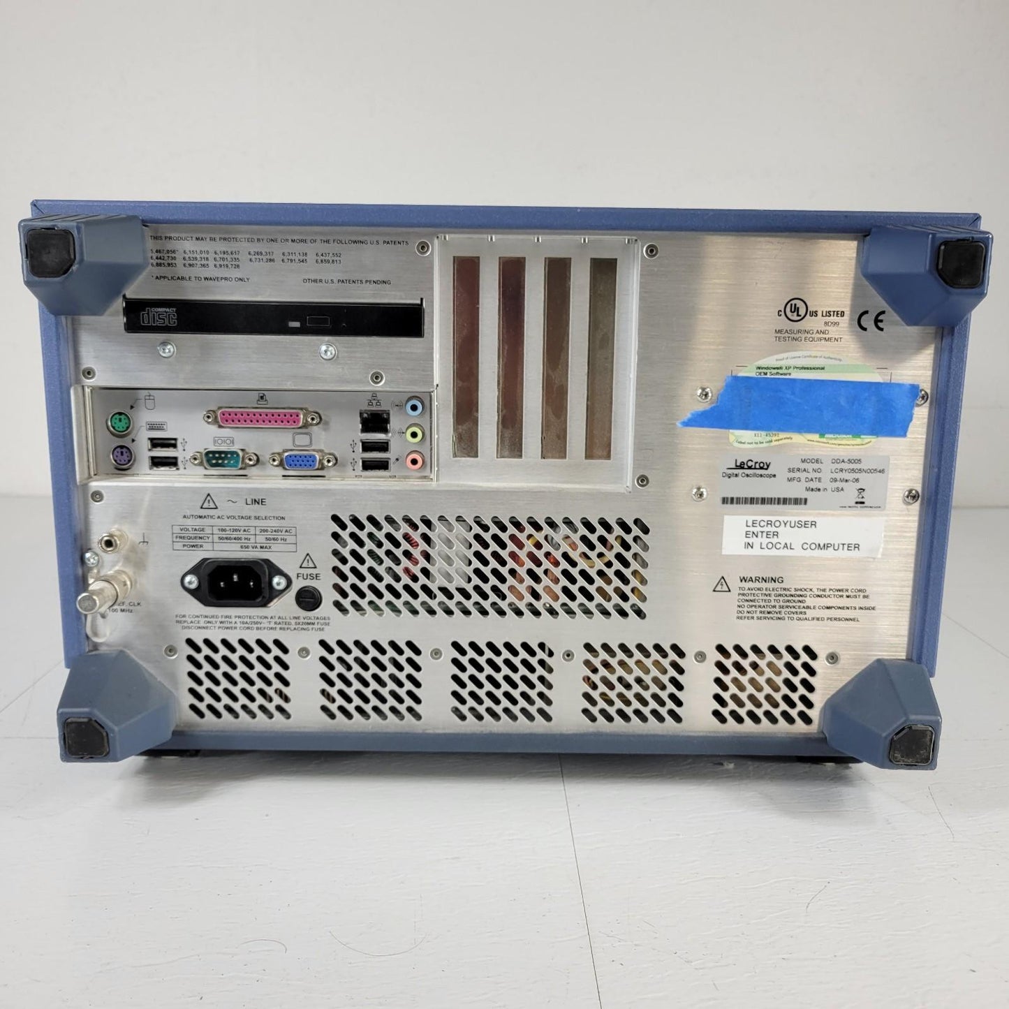 TESTED Teledyne LeCroy DDA-5005A 5GHz Oscilloscope Analyzer USB 4-Channel 20GS/s