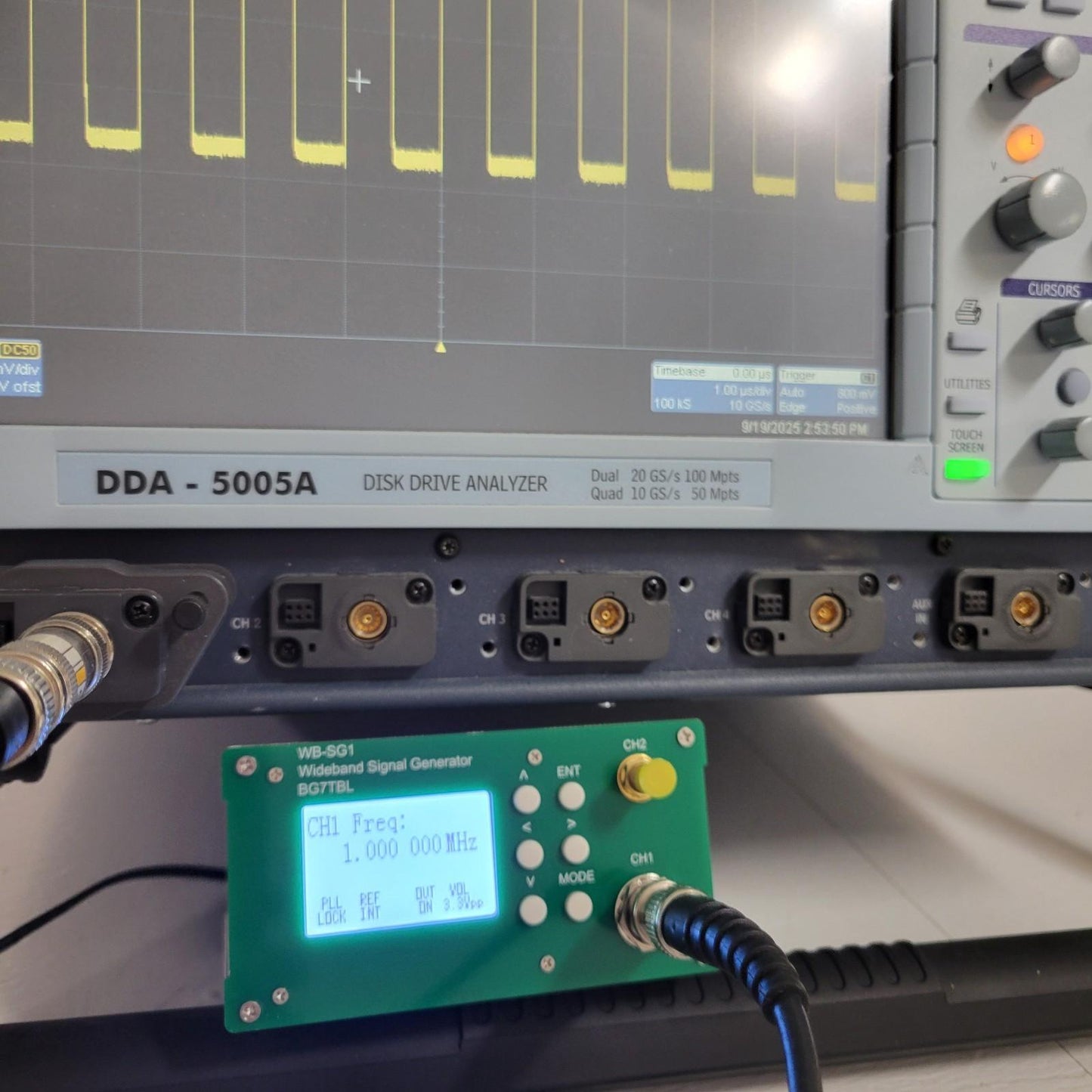TESTED Teledyne LeCroy DDA-5005A 5GHz Oscilloscope Analyzer USB 4-Channel 20GS/s