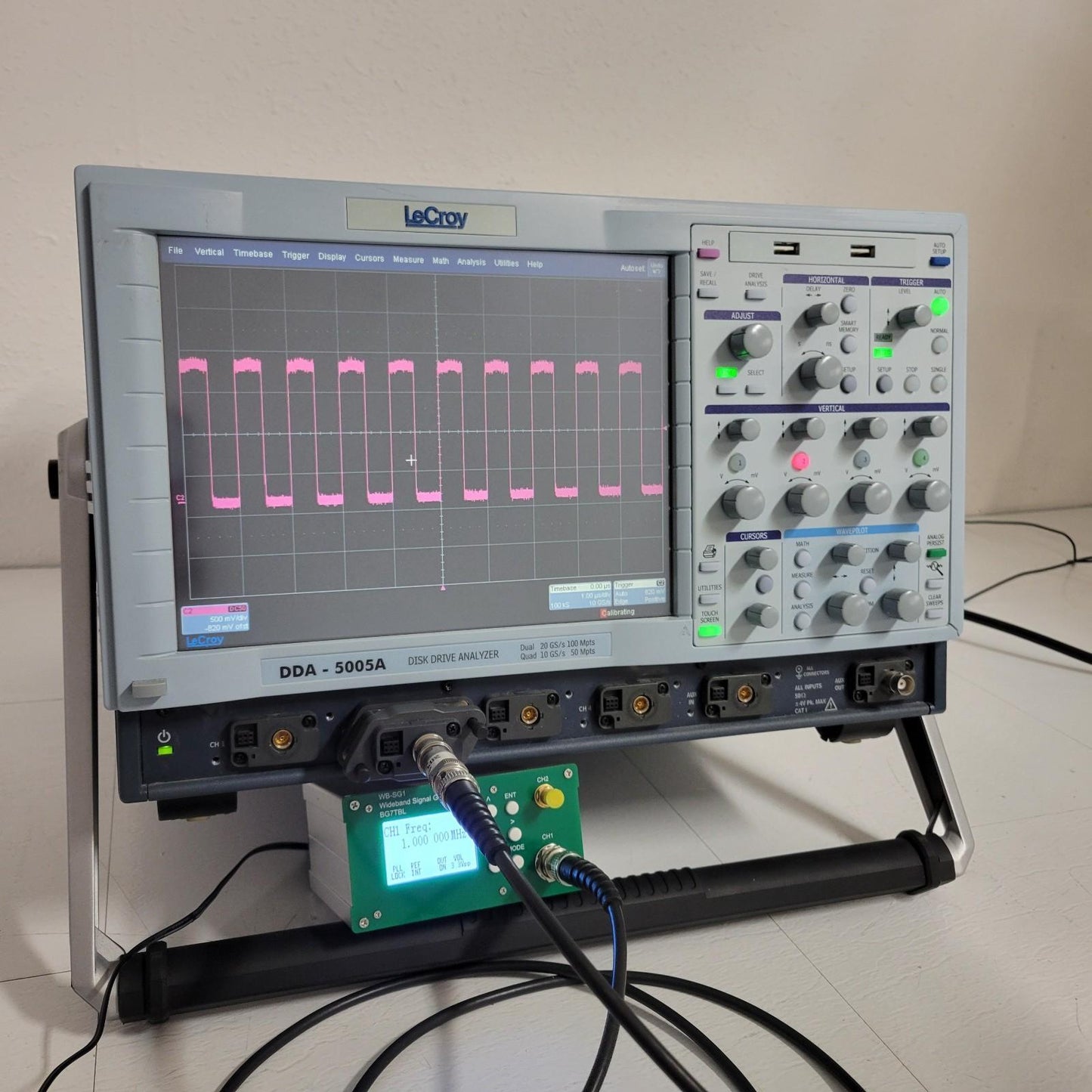 TESTED Teledyne LeCroy DDA-5005A 5GHz Oscilloscope Analyzer USB 4-Channel 20GS/s