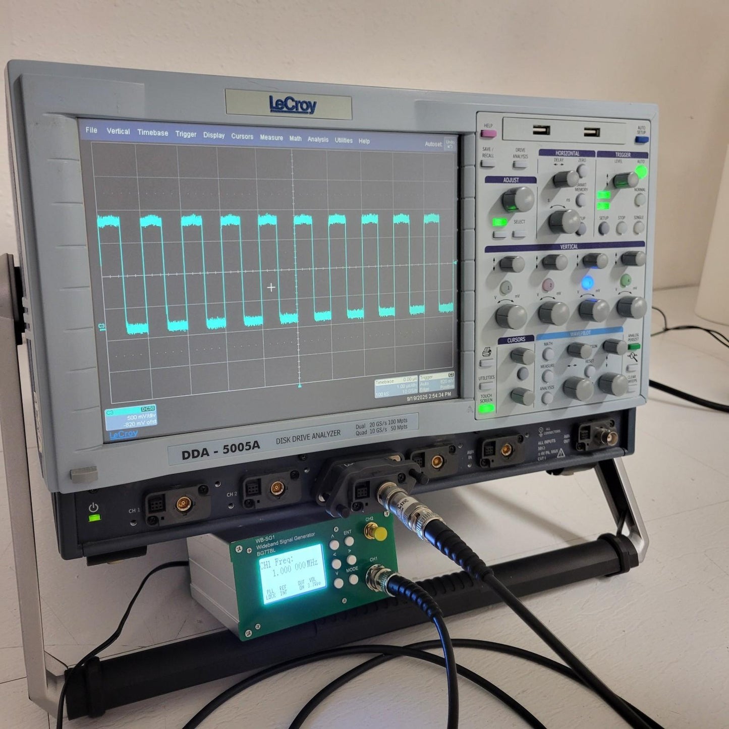 TESTED Teledyne LeCroy DDA-5005A 5GHz Oscilloscope Analyzer USB 4-Channel 20GS/s