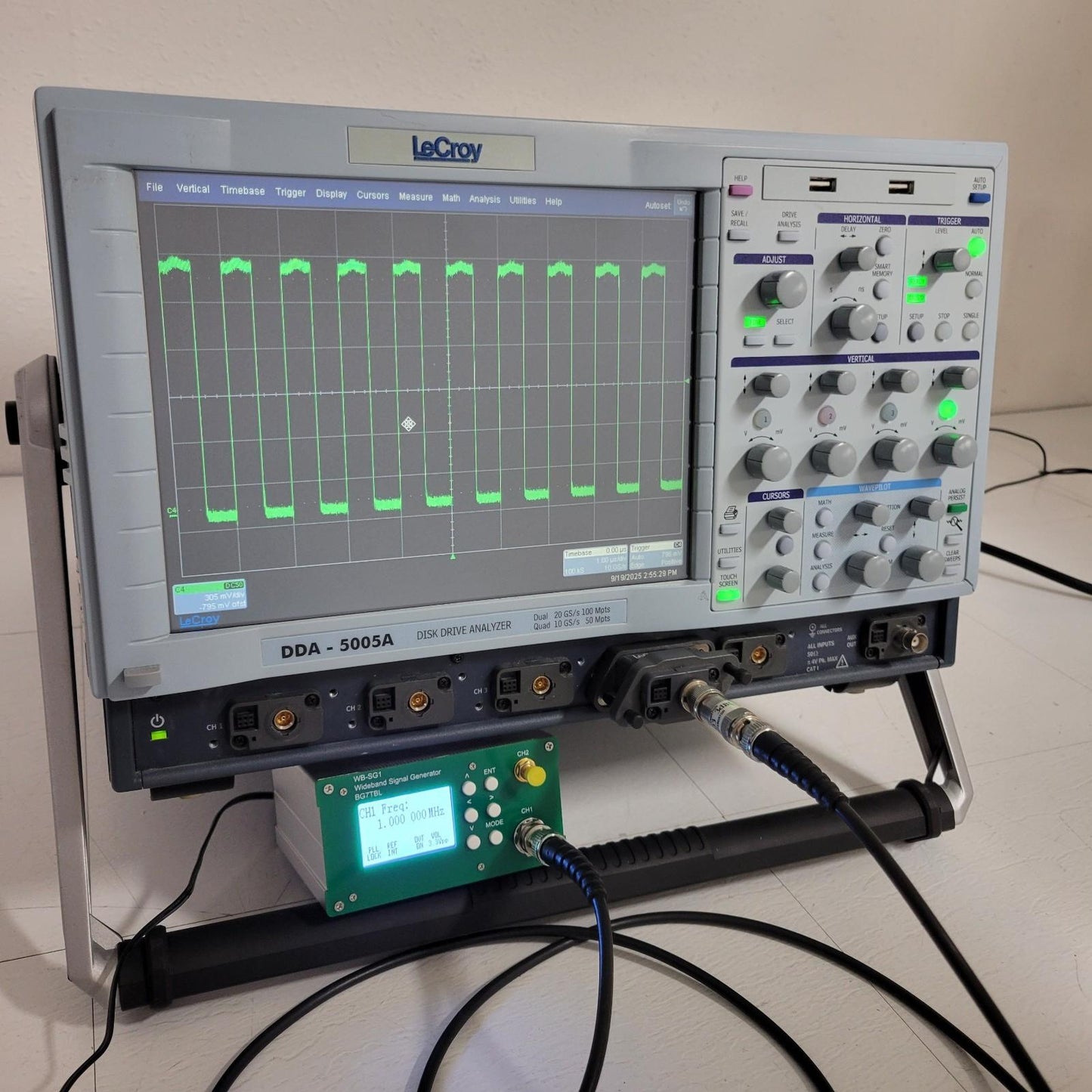 TESTED Teledyne LeCroy DDA-5005A 5GHz Oscilloscope Analyzer USB 4-Channel 20GS/s
