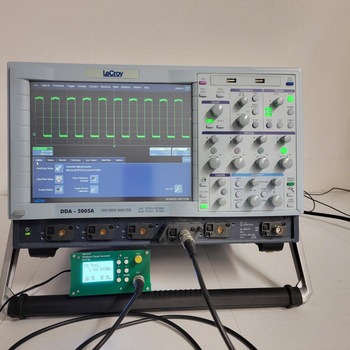 TESTED Teledyne LeCroy DDA-5005A 5GHz Oscilloscope Analyzer USB 4-Channel 20GS/s