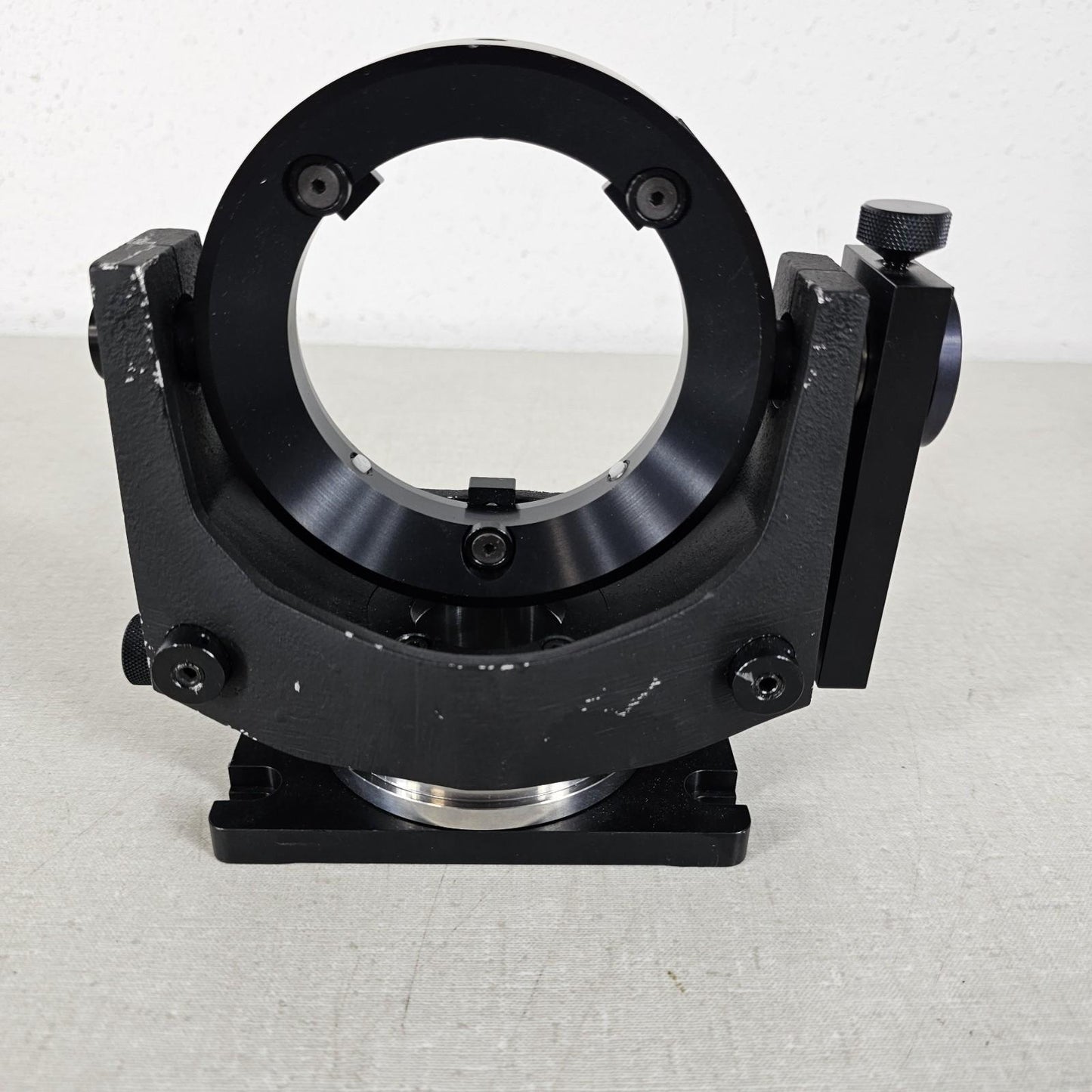NEWPORT SL8ABD Gimbal Optical Mount 3.15" OD 80mm, 2 BD Differential Micrometers