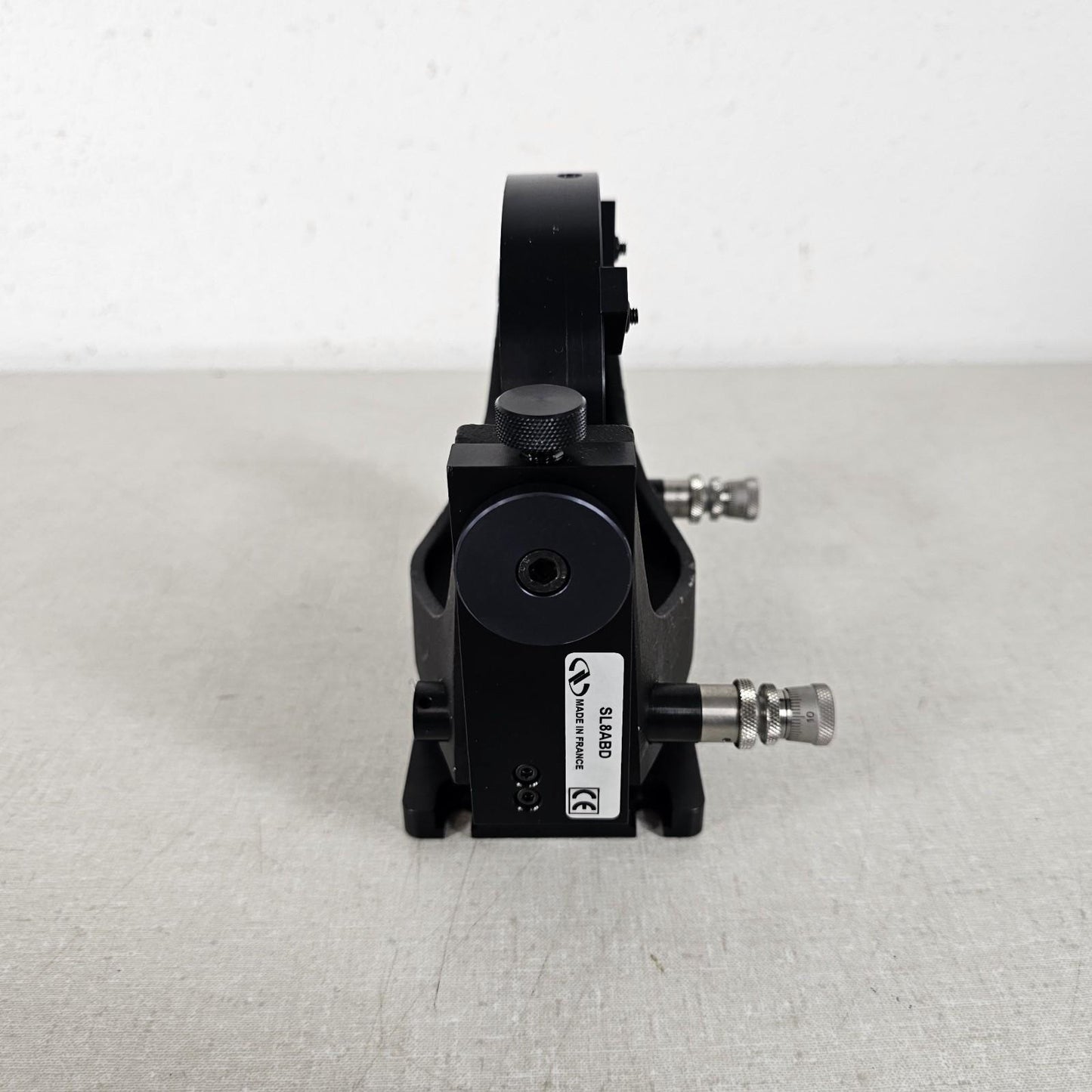 NEWPORT SL8ABD Gimbal Optical Mount 3.15" OD 80mm, 2 BD Differential Micrometers