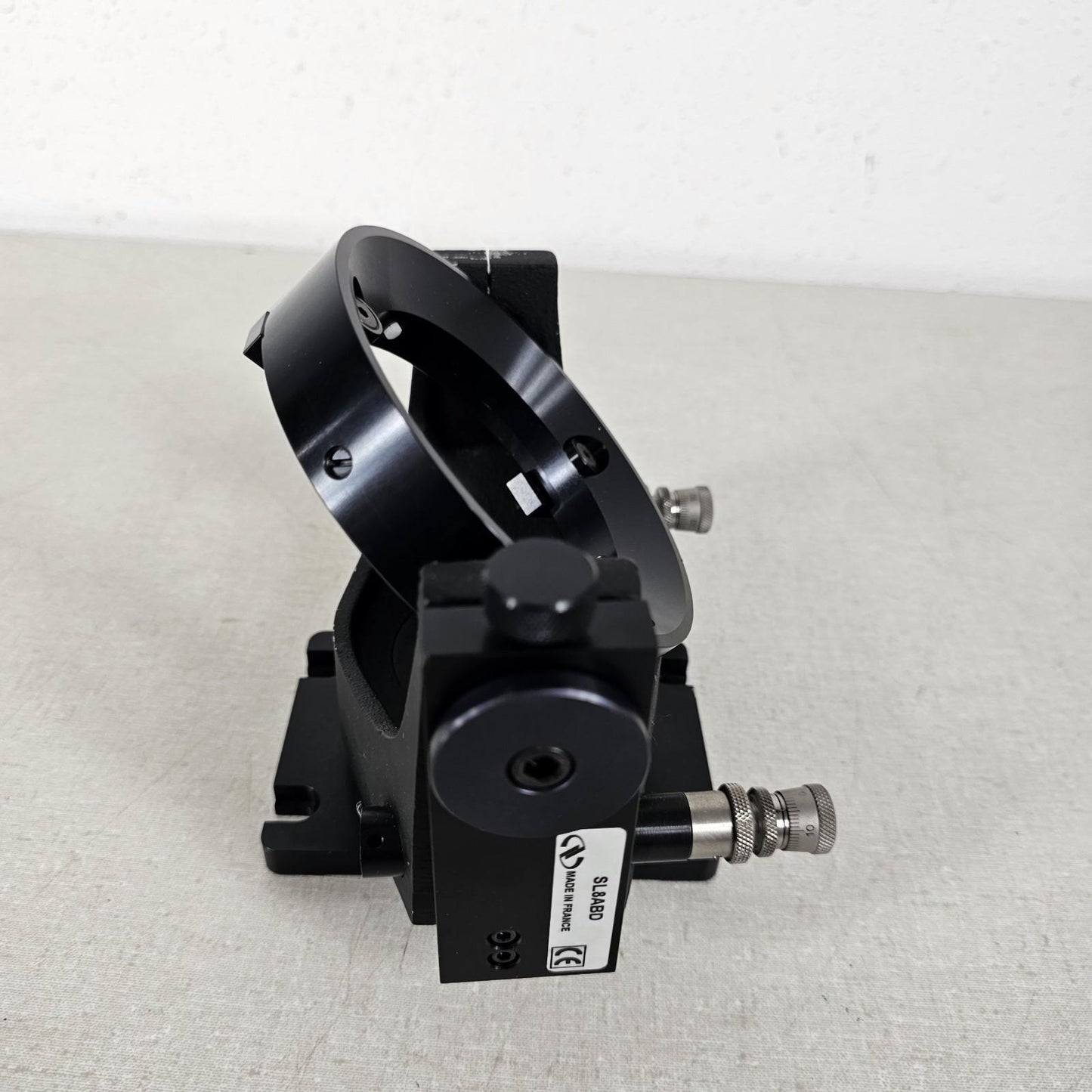 NEWPORT SL8ABD Gimbal Optical Mount 3.15" OD 80mm, 2 BD Differential Micrometers