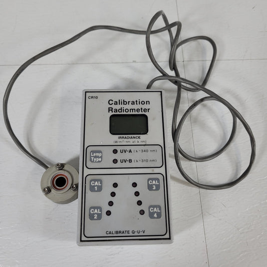 Q-Lab Q-Panel CR10 UV-A UV-B Ultraviolet Calibration Radiometer Meter Cal Q-U-V
