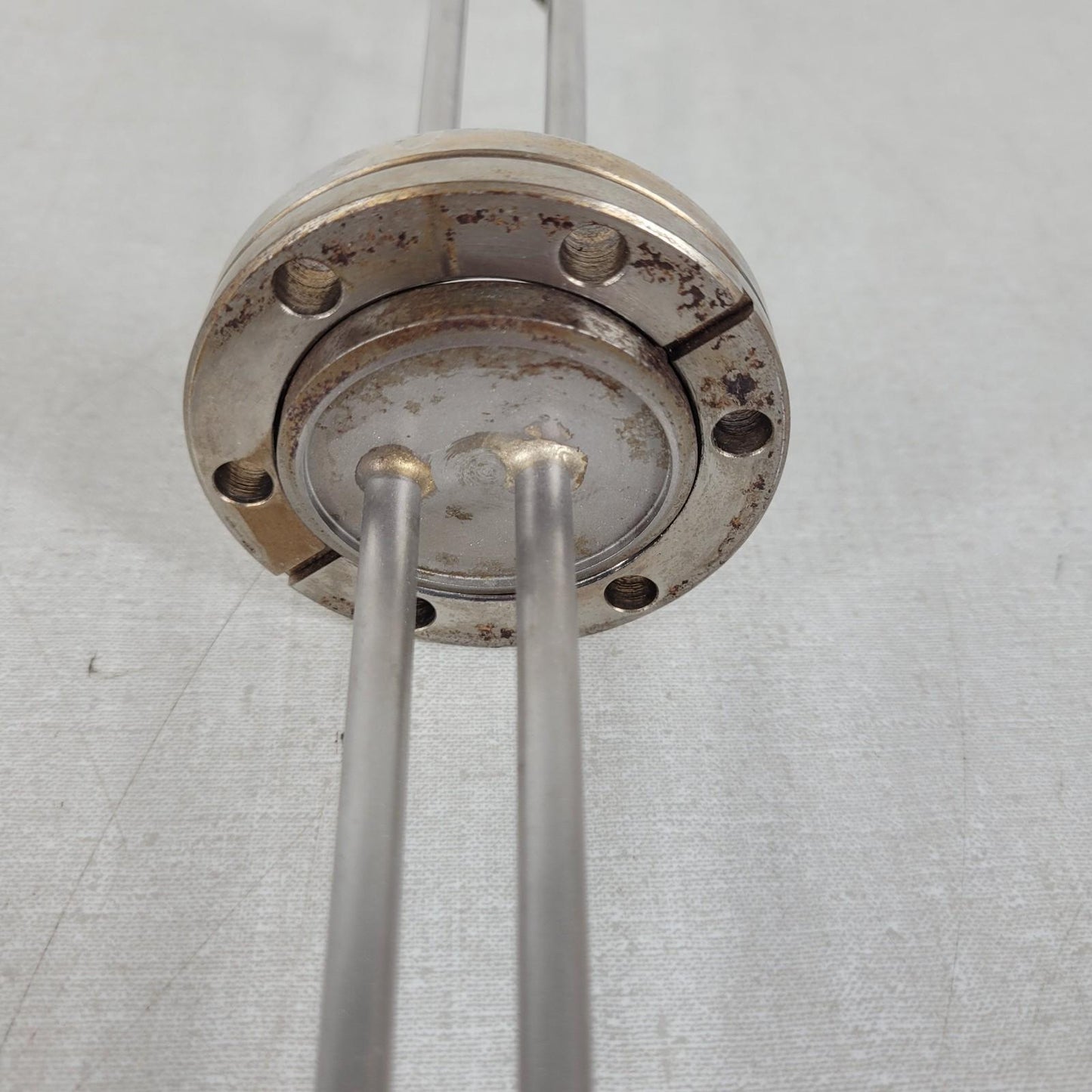 Two-Tube Gas Feedthrough VCR High Vacuum UHV 2.75" CF DN35CF Conflat Flange