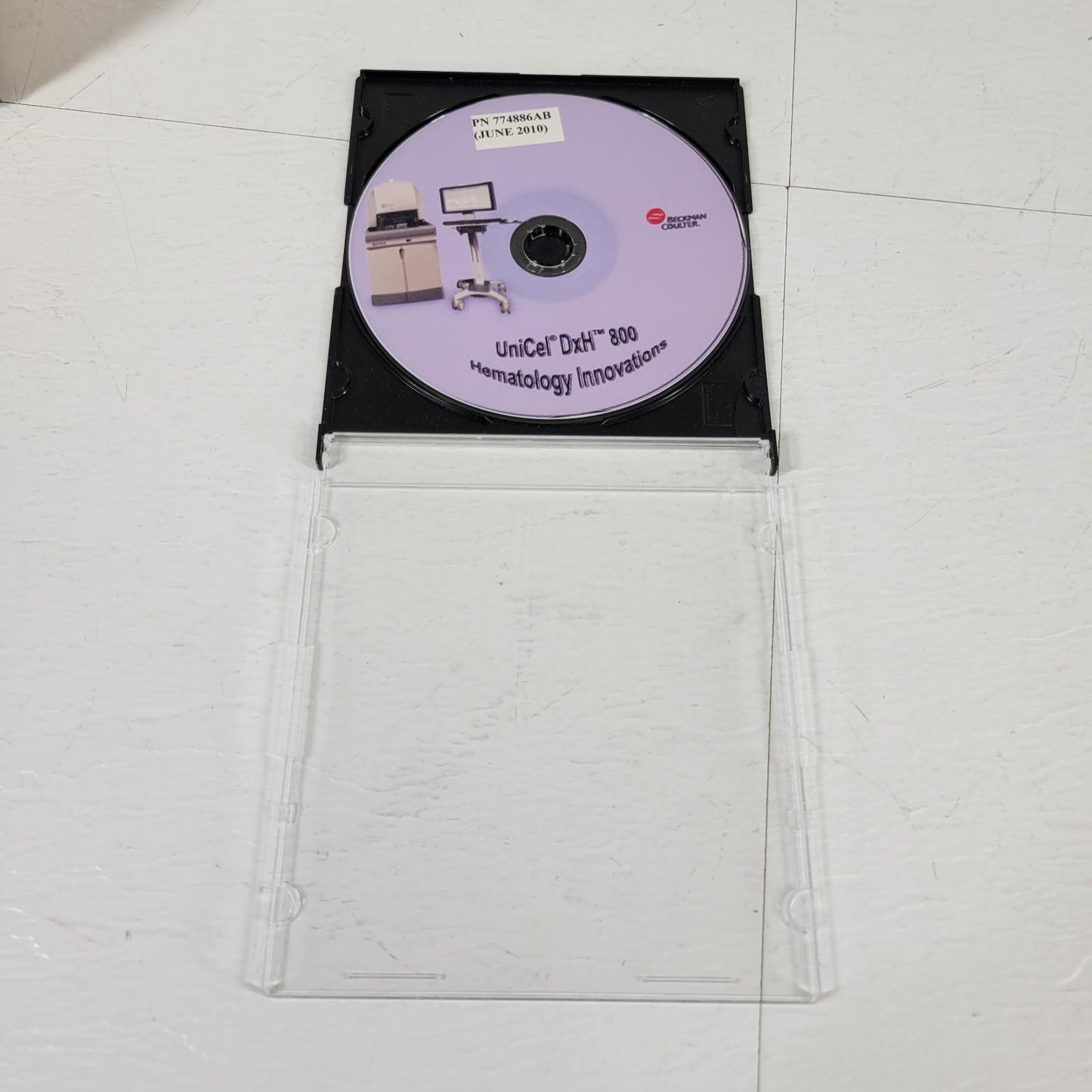 Beckman Coulter 774886AB UniCel DxH 800 Hematology Innovations Disk CD Software