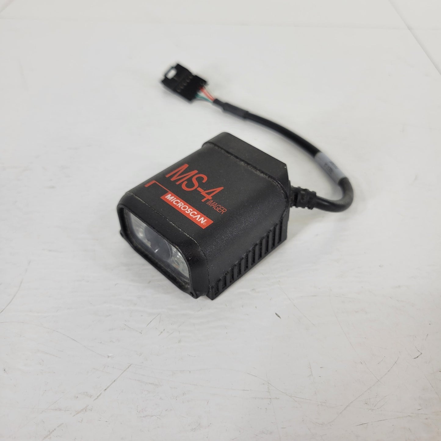 Microscan MS-4 Imager Rev AC FIS-0004-0141G 5 Pin Connector Read Status 5V 4W