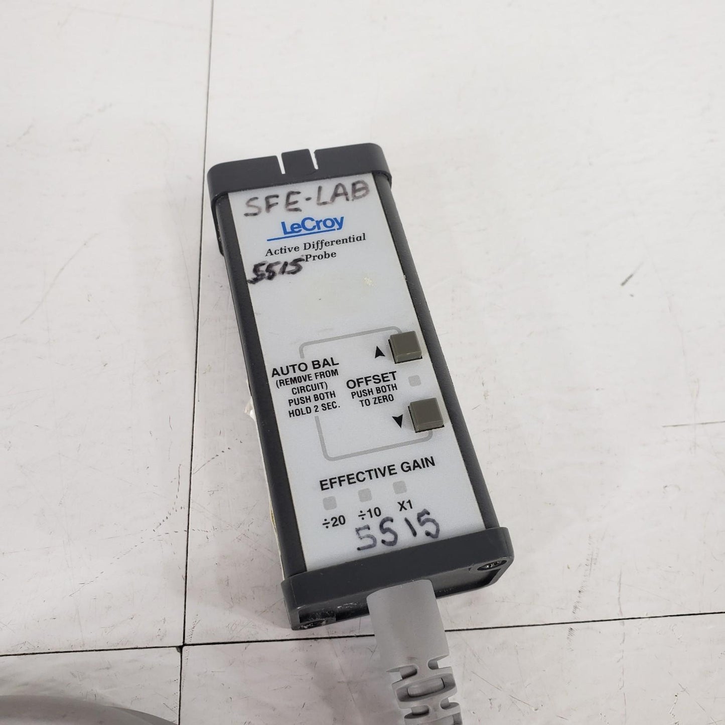 TESTED LeCroy AP034 1 GHz Active Differential Probe Auto Balance Offset Diff