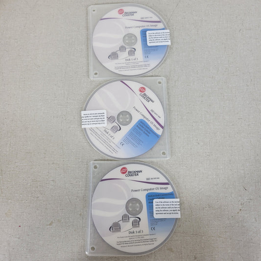 Beckman Coulter UniCel DxH Connectivity Coulter Cellular Analysis Disks 1,2,3