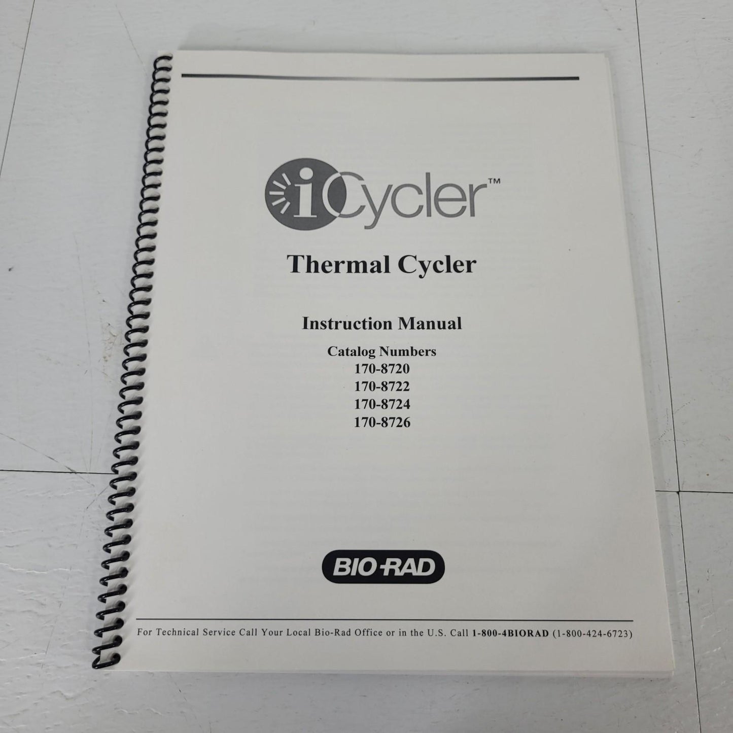 BIORAD iCycler Thermal Cycler w/ iQ5 Optical Module PCR Detection System
