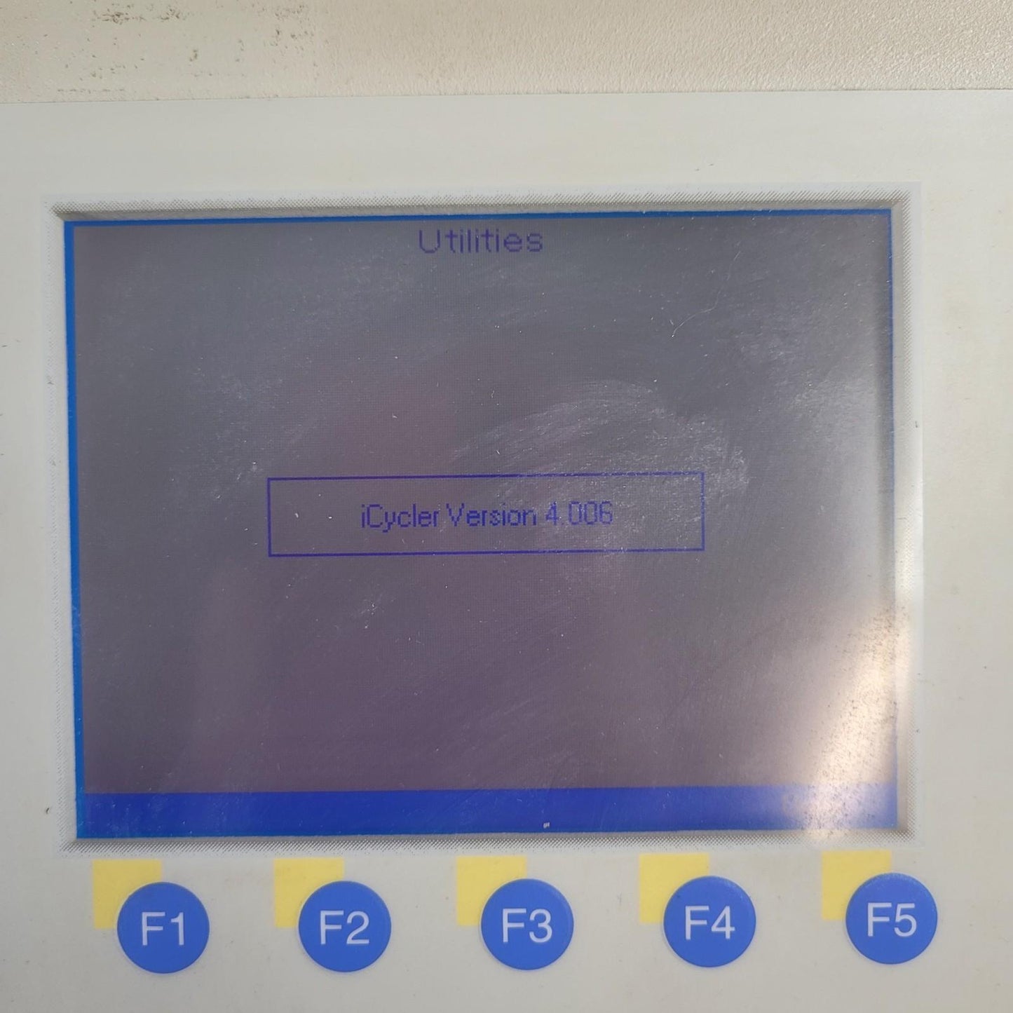 BIORAD iCycler Thermal Cycler w/ iQ5 Optical Module PCR Detection System