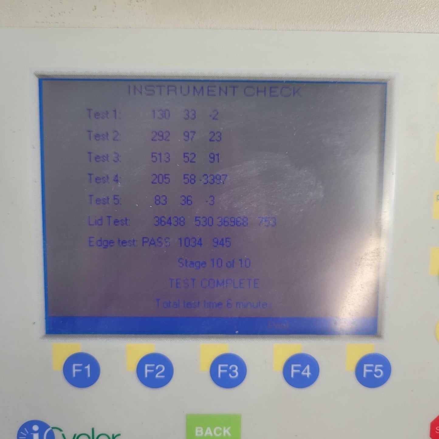 BIORAD iCycler Thermal Cycler w/ iQ5 Optical Module PCR Detection System