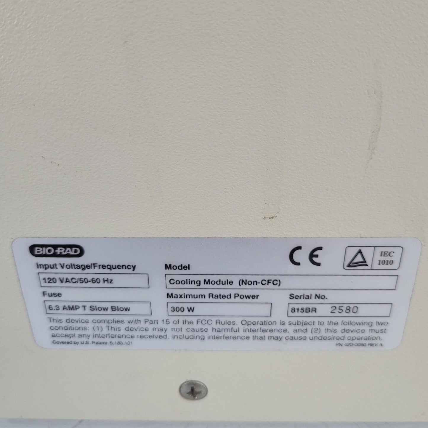 BIORAD Chef Mapper Power Module w/ Pump and Cooling Module Manuals Included
