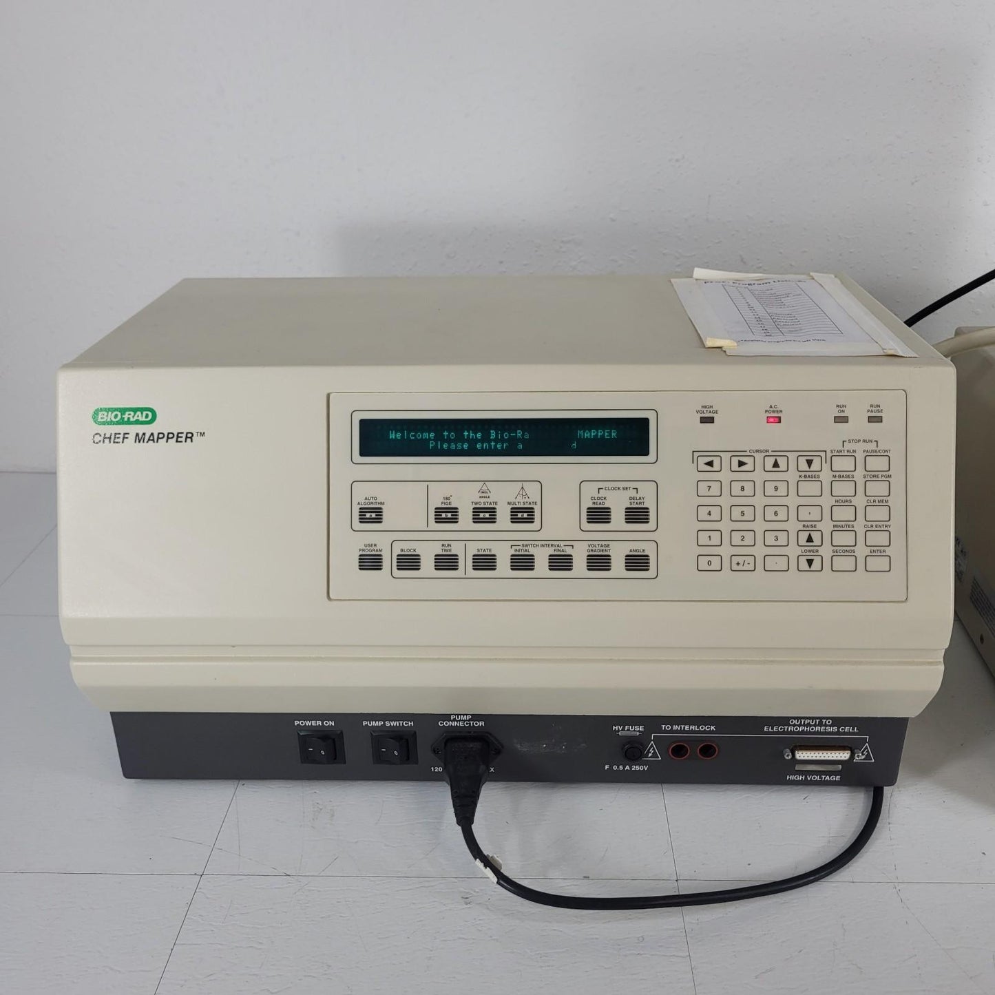 BIORAD Chef Mapper Power Module w/ Pump and Cooling Module Manuals Included