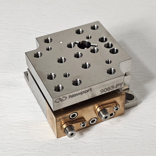 Newport 9063-PY Precision Two-Axis Tilt platform Stage 65x65mm 2° Rotation