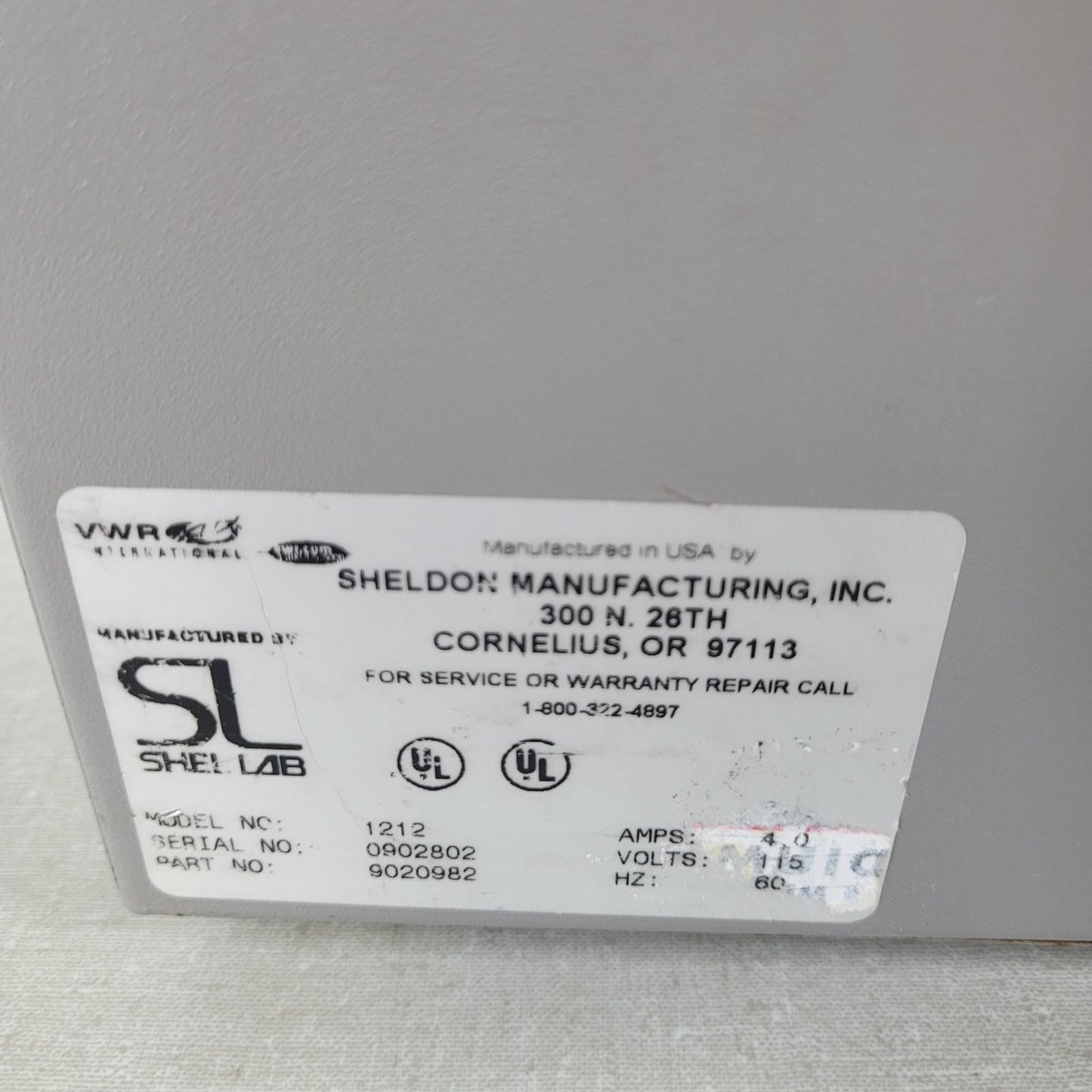 TESTED VWR 1212 Analog Laboratory Heated Water Bath 0-100°C 115V 60Hz 9020982