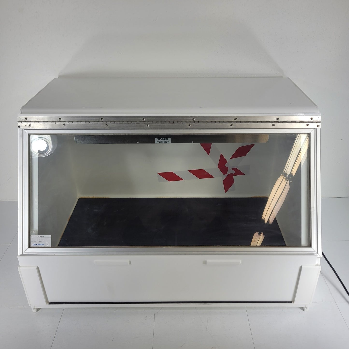 CBS P-036-02 PCR Workstation 36" UV Ultraviolet + Fluorescent Light Dead Air Box