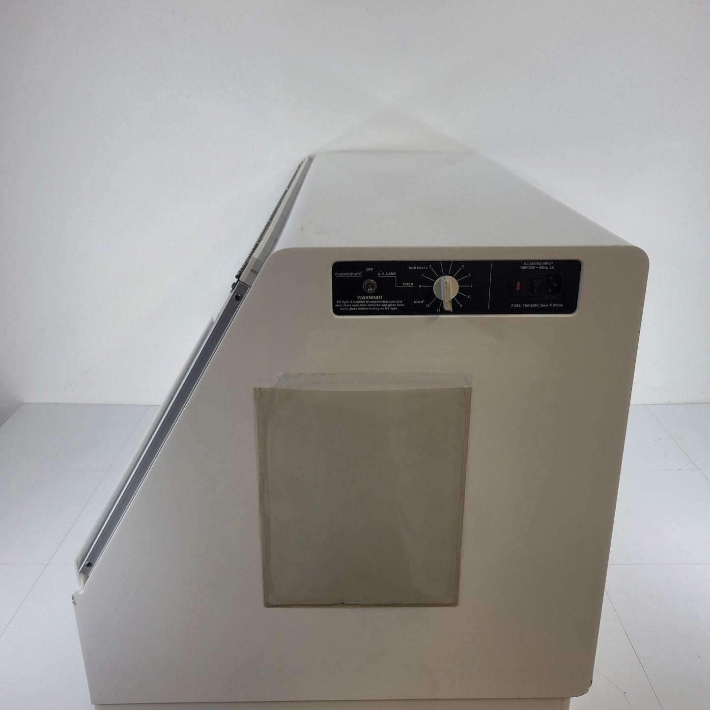 CBS P-036-02 PCR Workstation 36" UV Ultraviolet + Fluorescent Light Dead Air Box