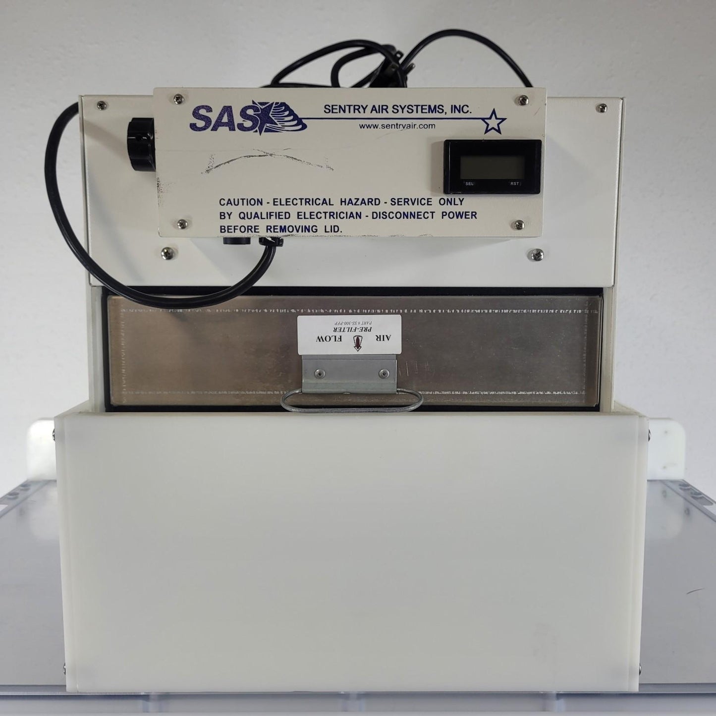Sentry Air Systems SAS 30" PCR Workstation Portable Clean Room Box ISO Class 100