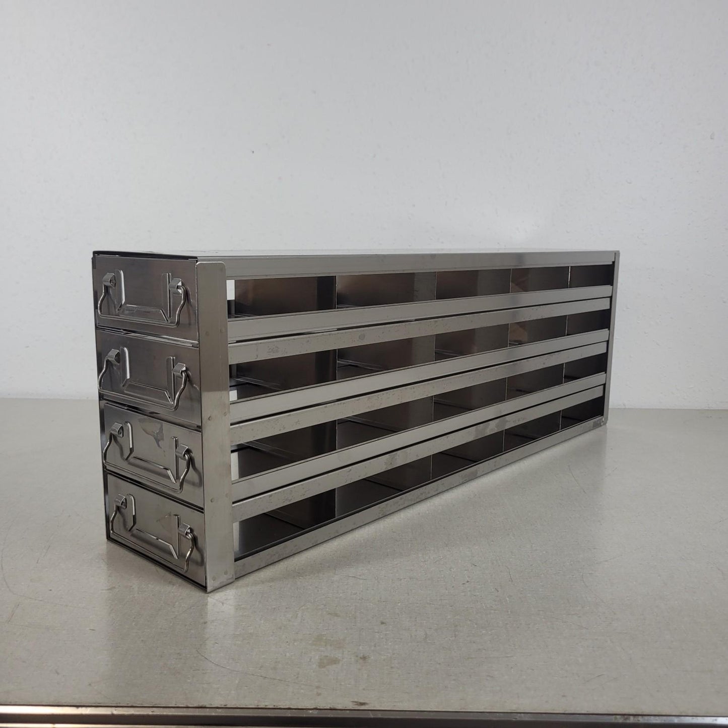 Crystal Technology UFD-452 Upright Freezer Rack 4 Drawers w/ 5 Slot 2" Boxes