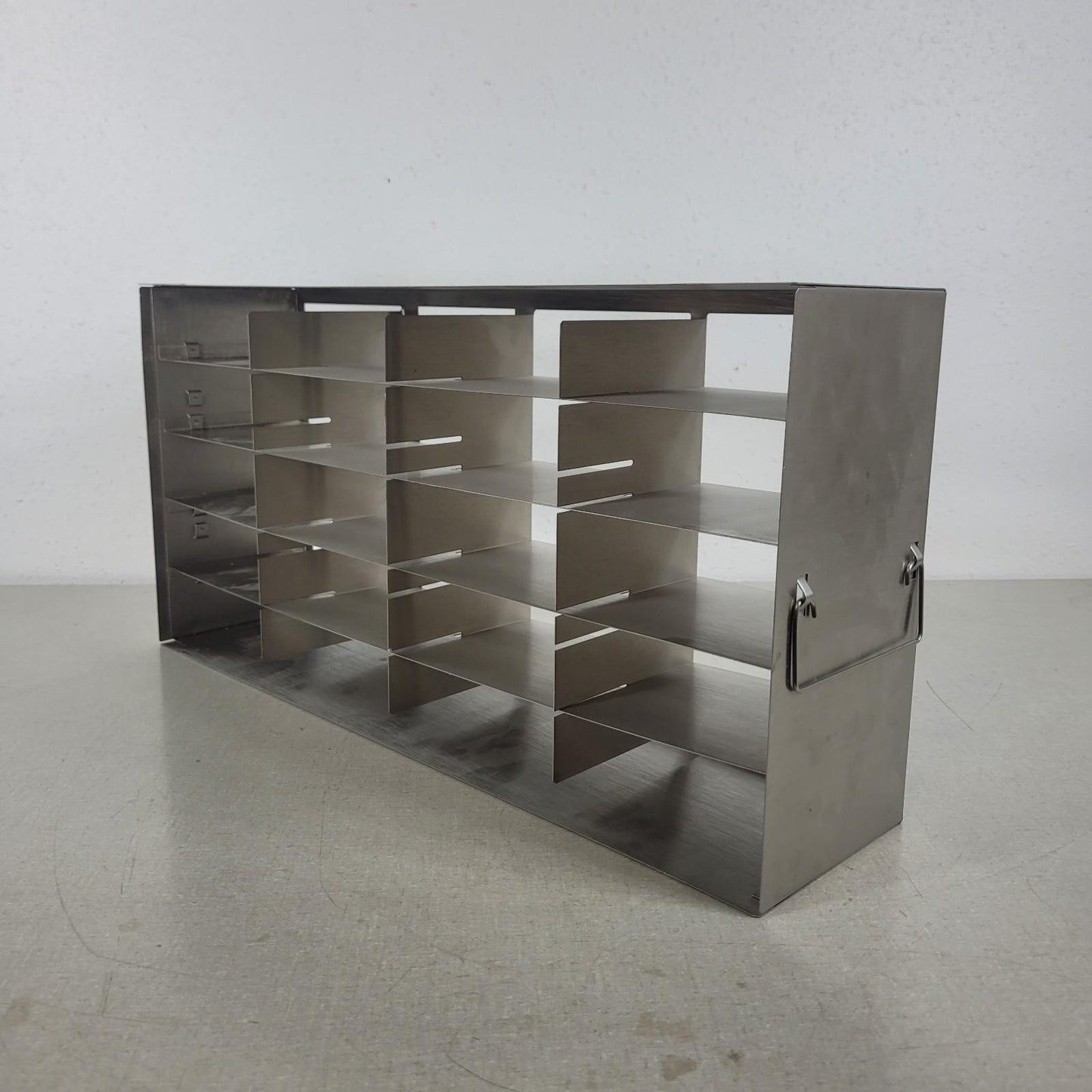 Thermo Scientific 920018 Upright Side Access Freezer Rack 4x5 Config for 2" Box