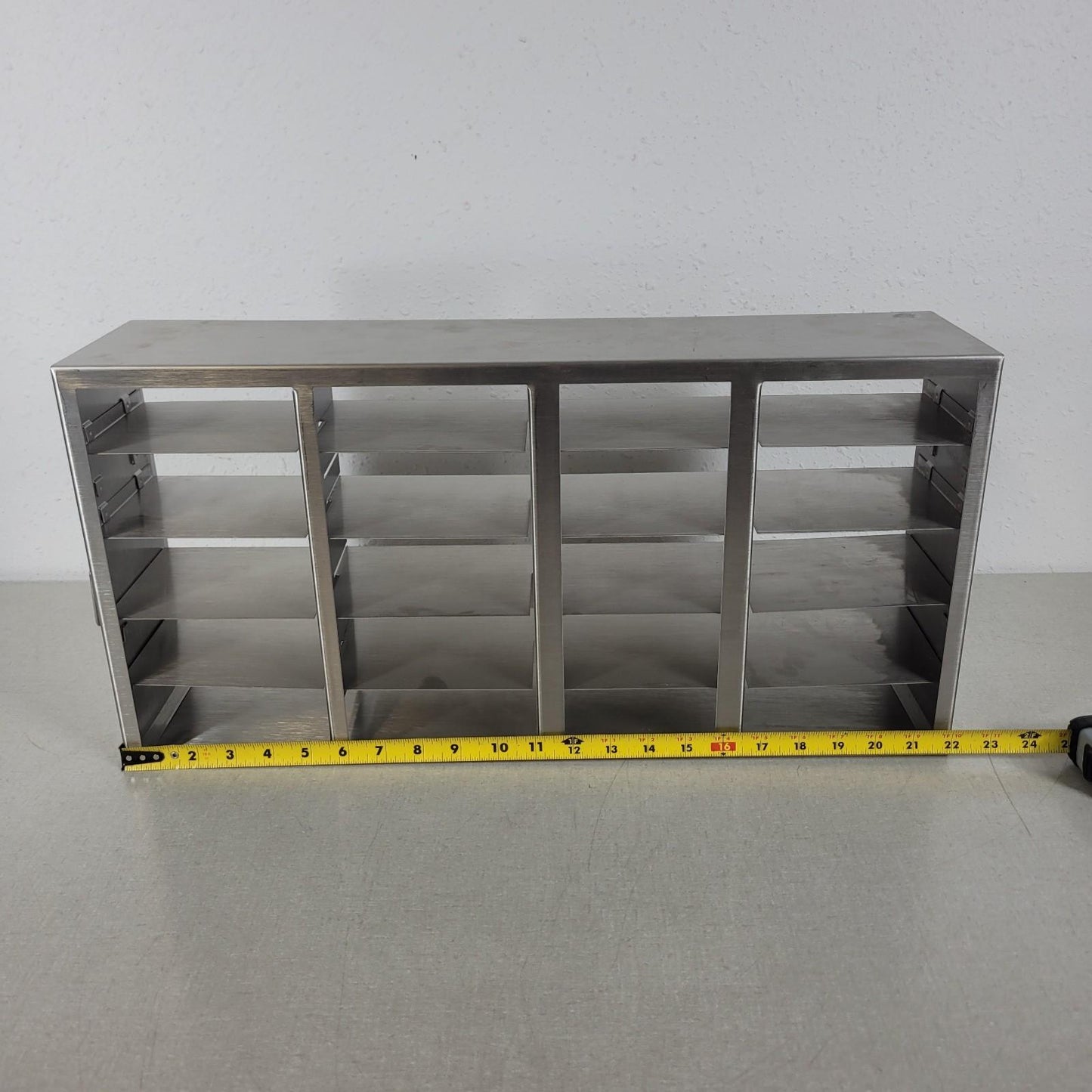 Thermo Scientific 920018 Upright Side Access Freezer Rack 4x5 Config for 2" Box
