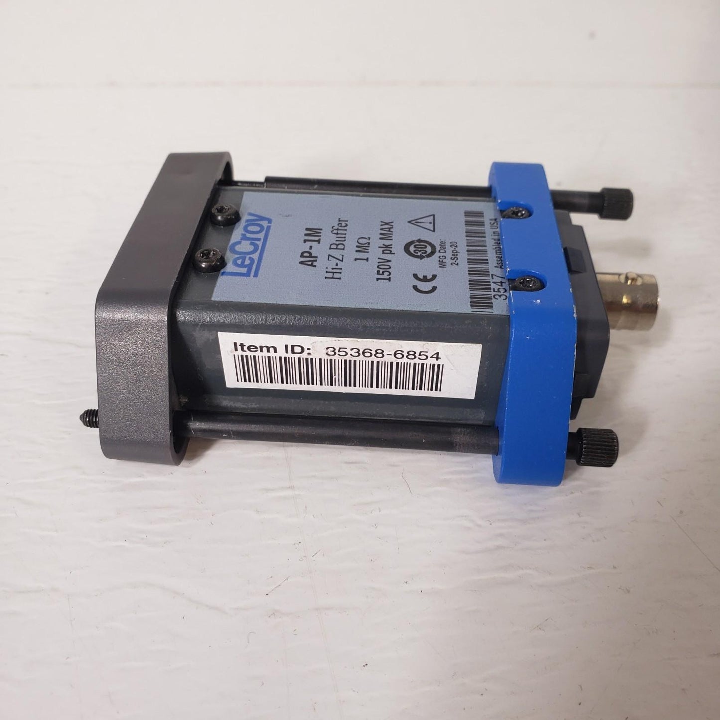 Tested LeCroy AP-1M Hi-Z Buffer Oscilloscope Probe Adapter 1M Ohm 150V Peak BNC