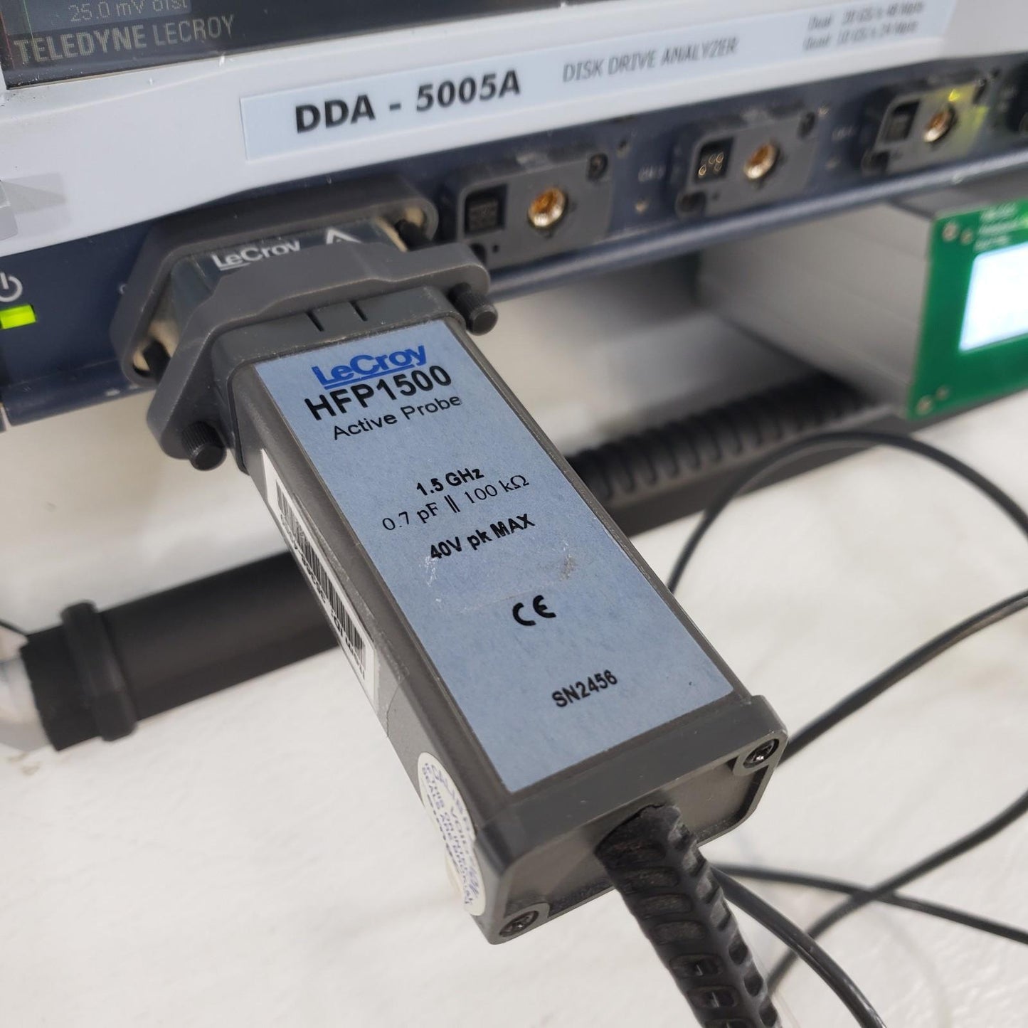 TESTED LeCroy HFP1500 1.5GHz Oscilloscope Active Probe 40Vpk 100k Ohm Needle Tip