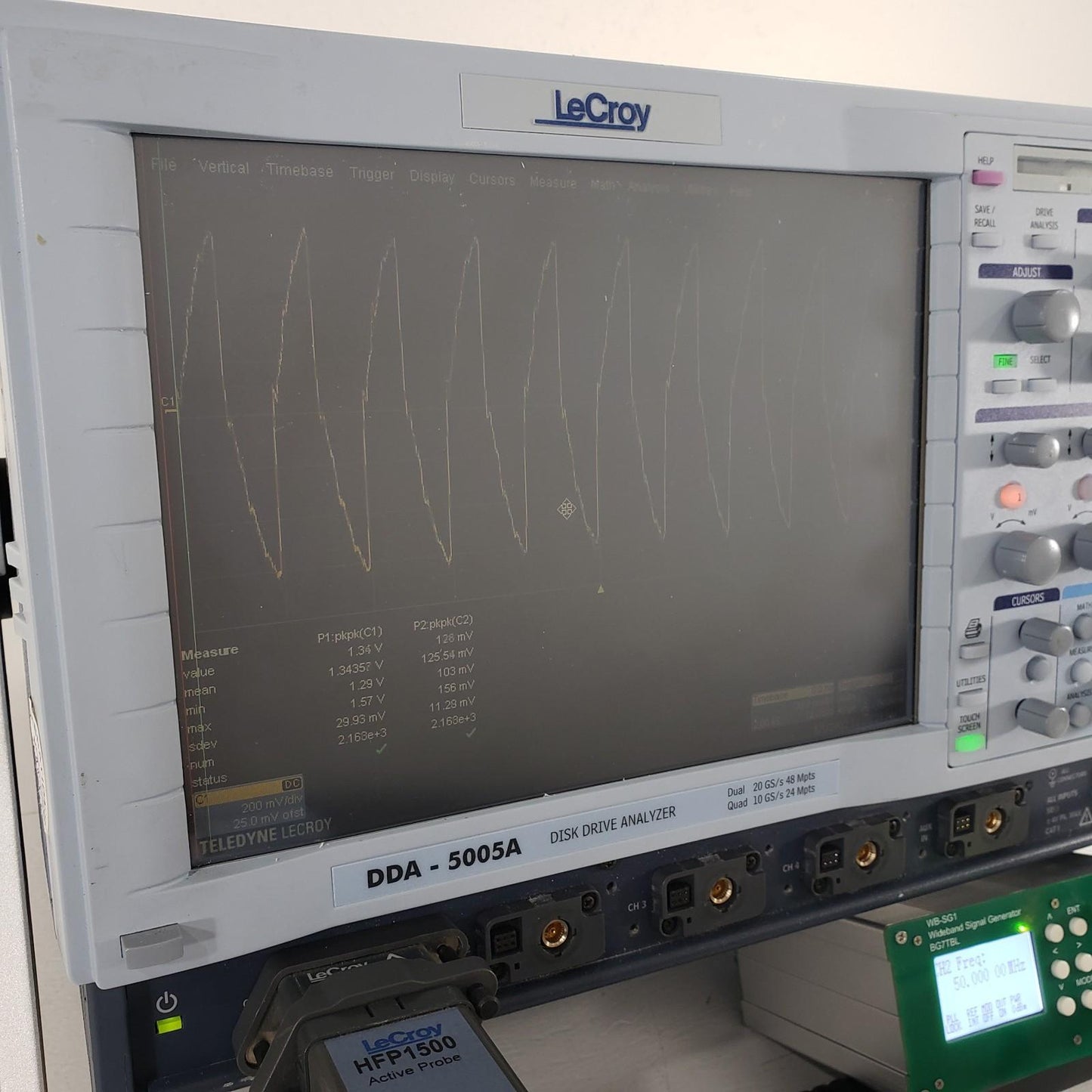 TESTED LeCroy HFP1500 1.5GHz Oscilloscope Active Probe 40Vpk 100k Ohm Needle Tip