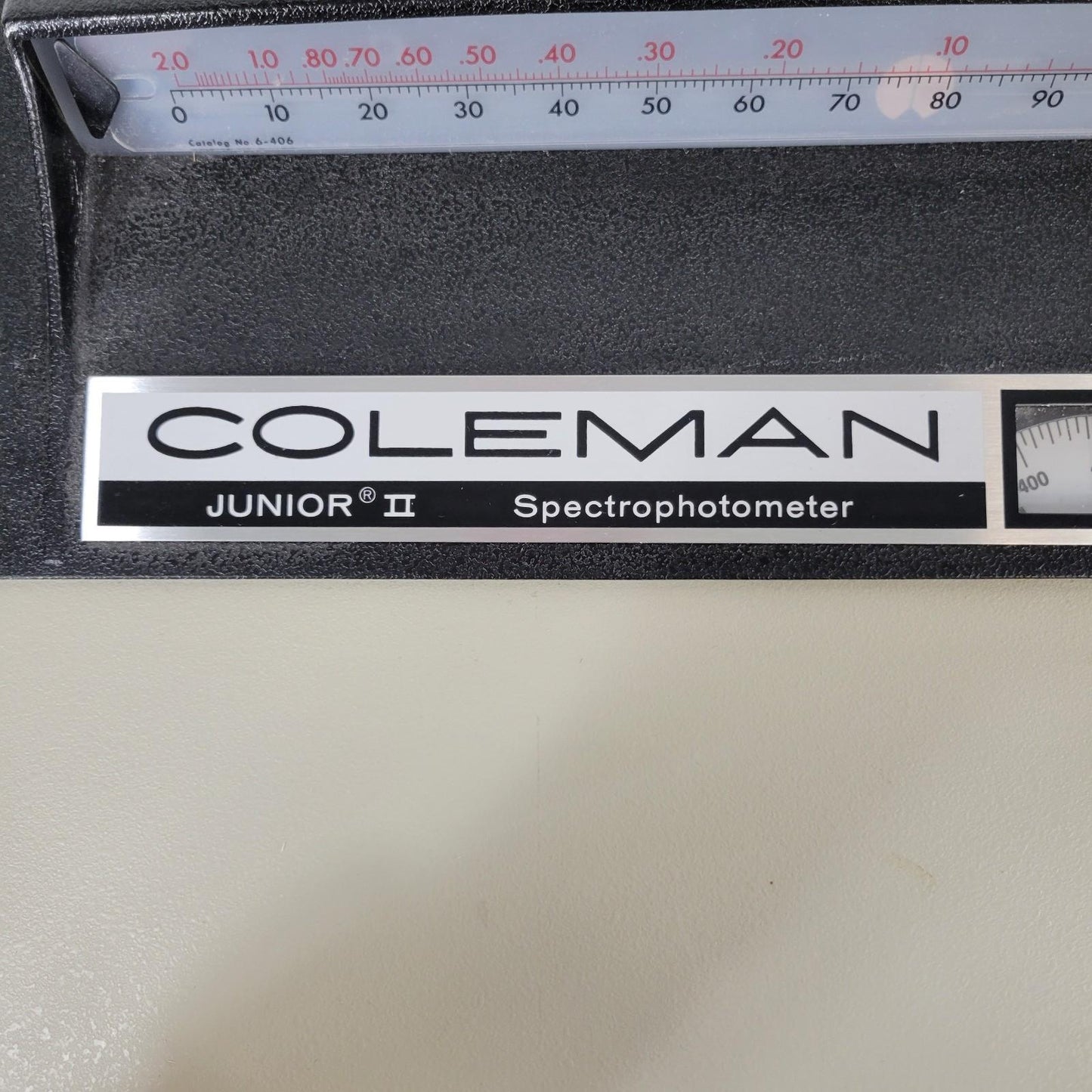 TESTED Coleman 6/20 Junior II Optical Spectrophotometer Colorimetry Spectrometer