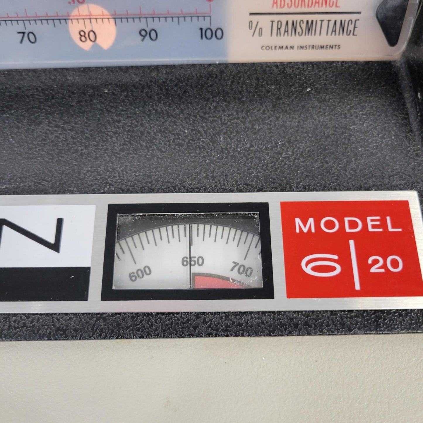 TESTED Coleman 6/20 Junior II Optical Spectrophotometer Colorimetry Spectrometer