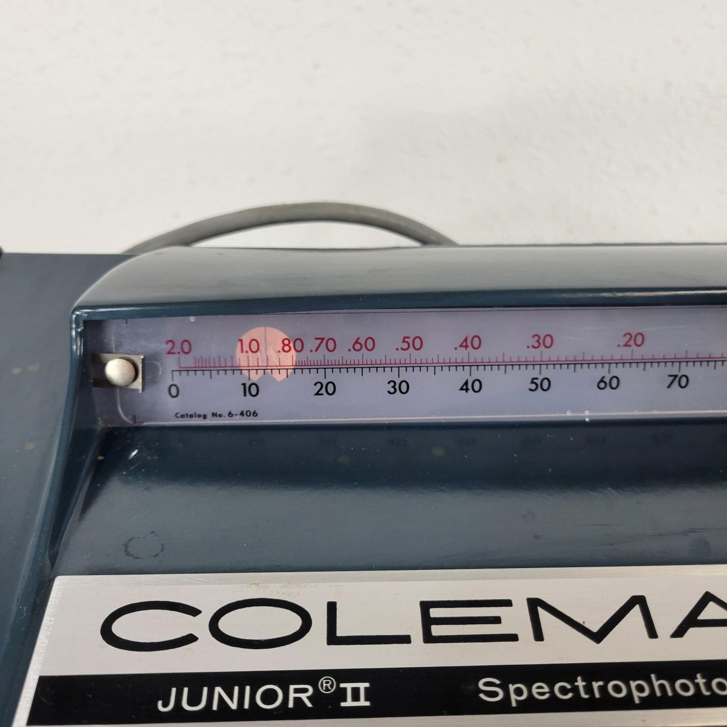 TESTED Coleman 6/20 Junior II Optical Spectrophotometer Colorimetry Cuvette
