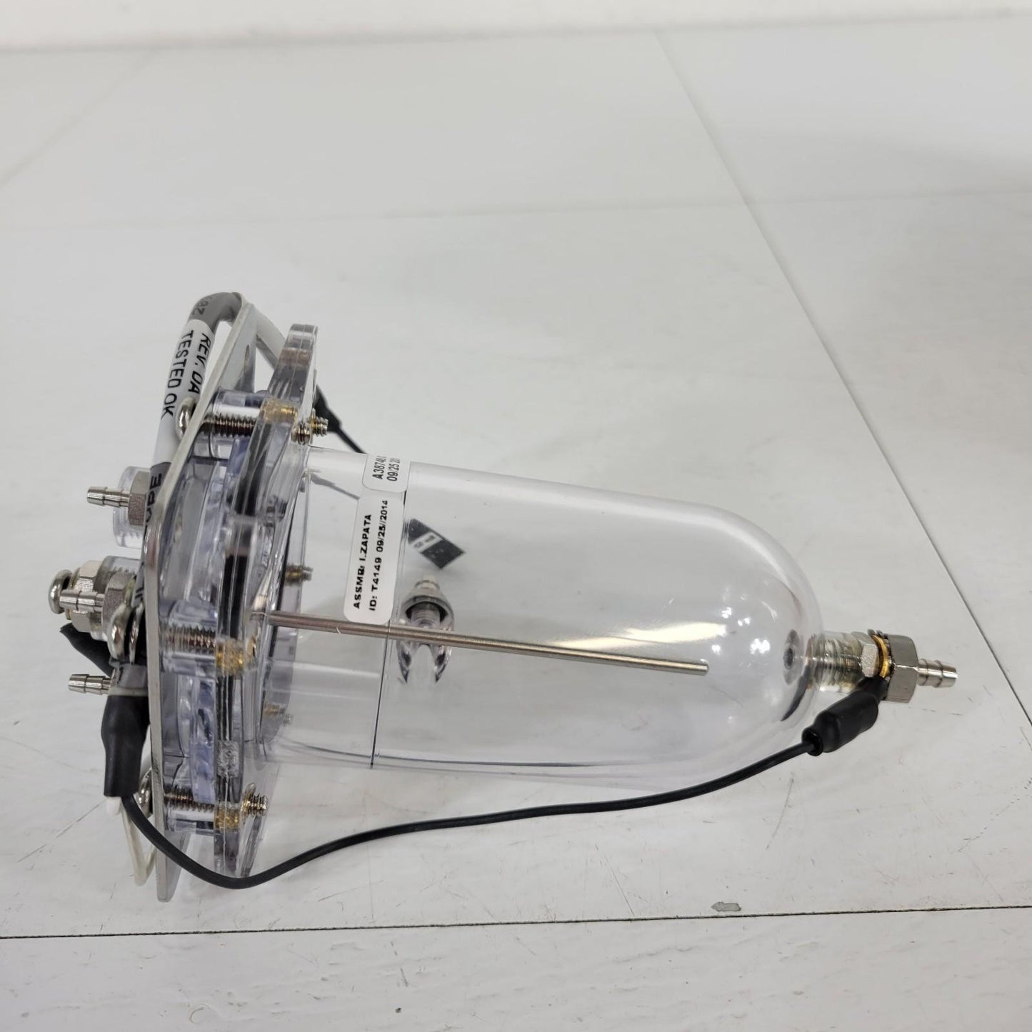 Beckman Coulter DxH A38746 CBC Vent Chamber Assembly Fluidics Waste Bottle