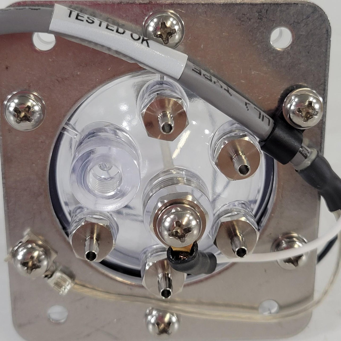 Beckman Coulter DxH A38746 CBC Vent Chamber Assembly Fluidics Waste Bottle