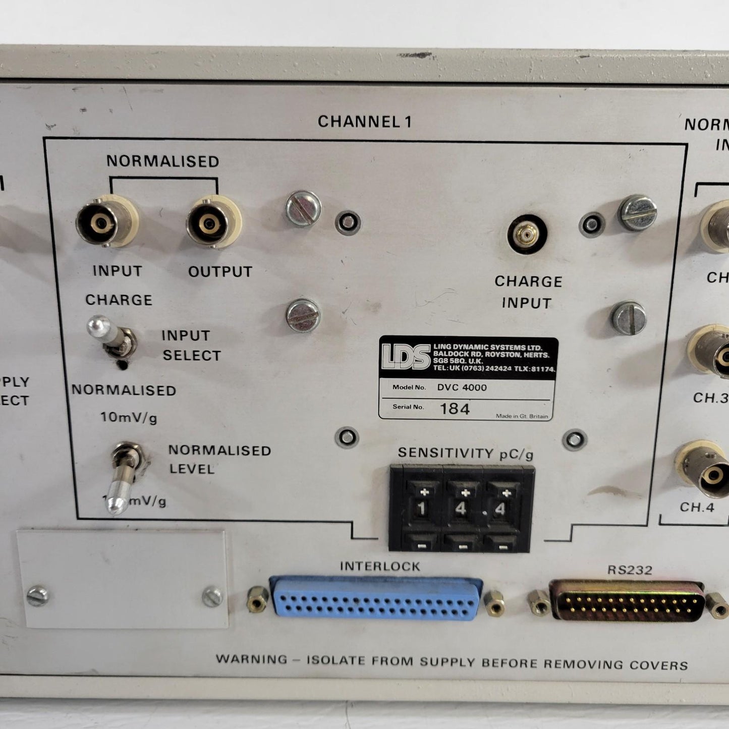 LDS DVC 4000 Digital vibration controller Waveform Generator