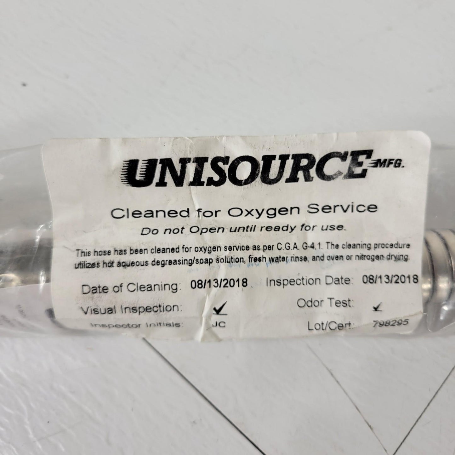 Cryosafe TH10 10' Stainless Steel Cryogenic Transfer Hose Liquid Nitrogen LN2