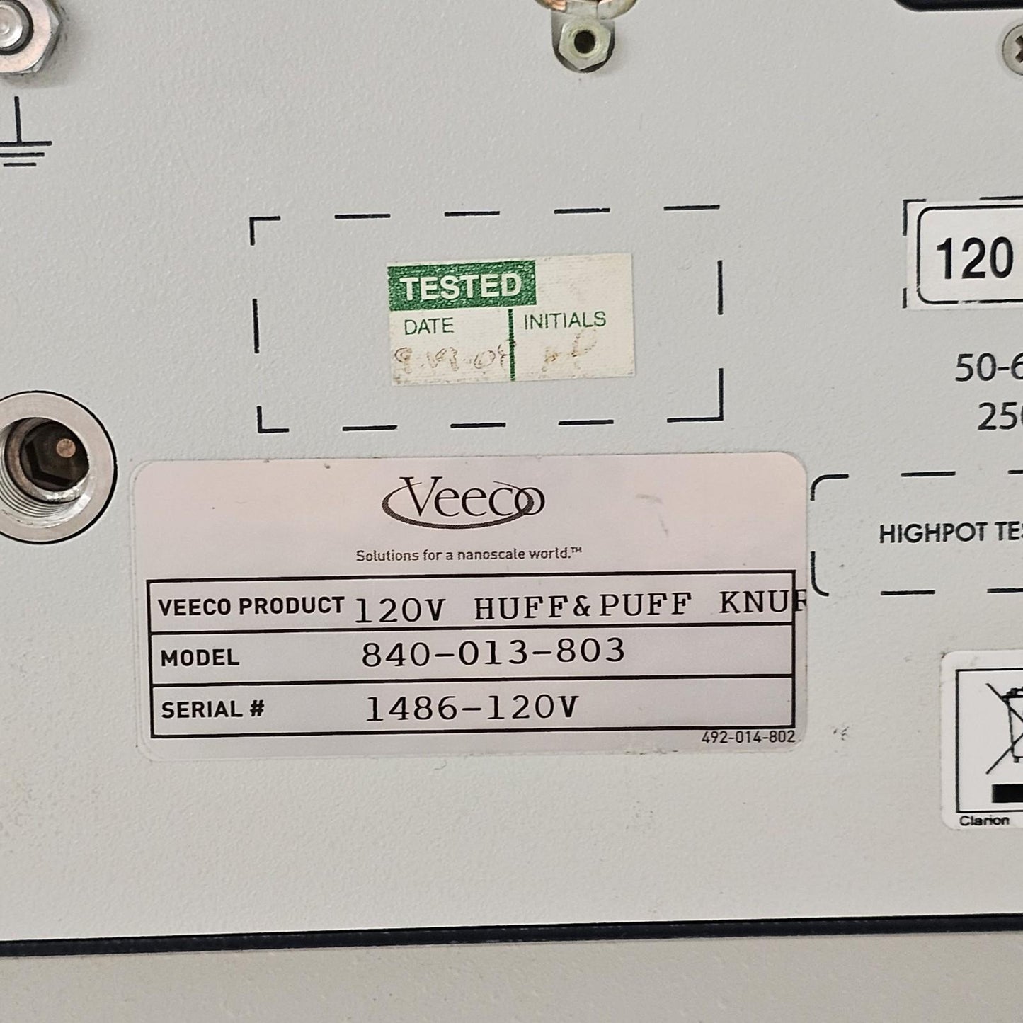 Bruker Veeco 840-013-803 diDimension Atomic Force Microscope AFM Controller