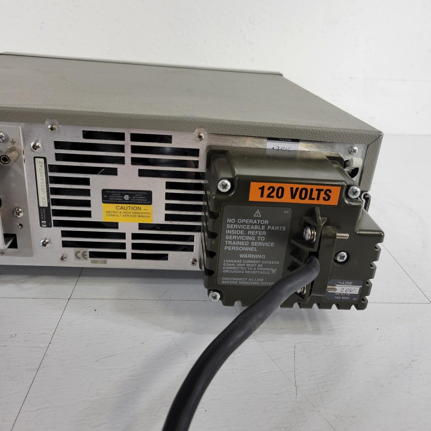 Hewlett Packard HP 6032A System DC Power Supply 0-60V/0-50A 1000W Adjustable