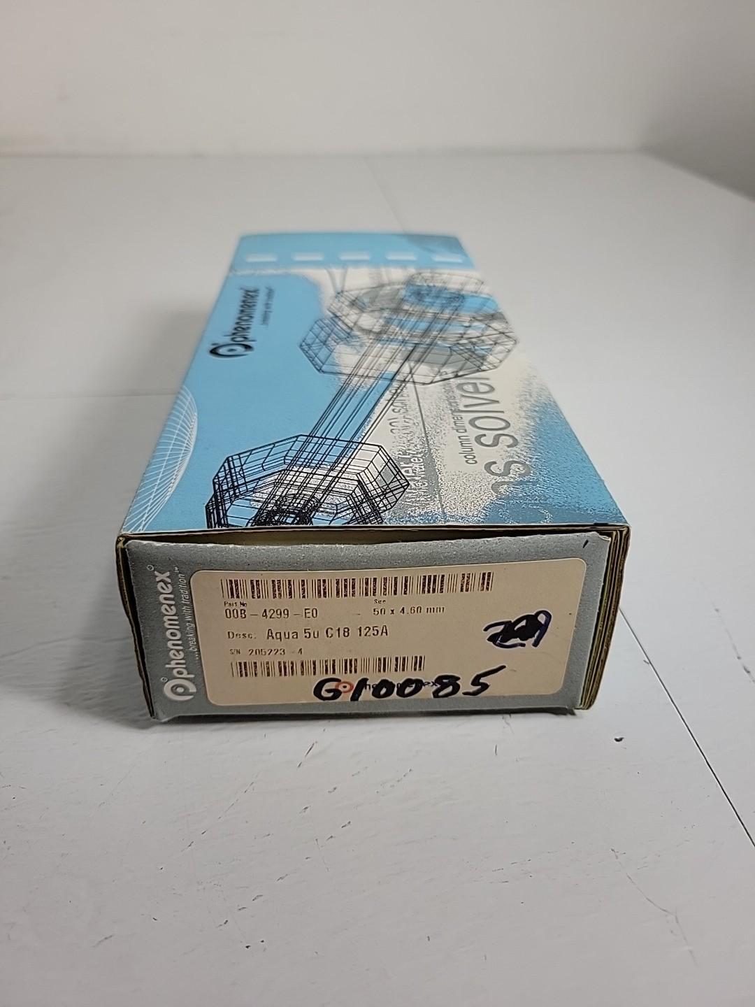 Phenomenex 00B-4299-E0 Aqua 5u C18 125A 50X4.6 mm HPLC High Purity Silica 99.9%