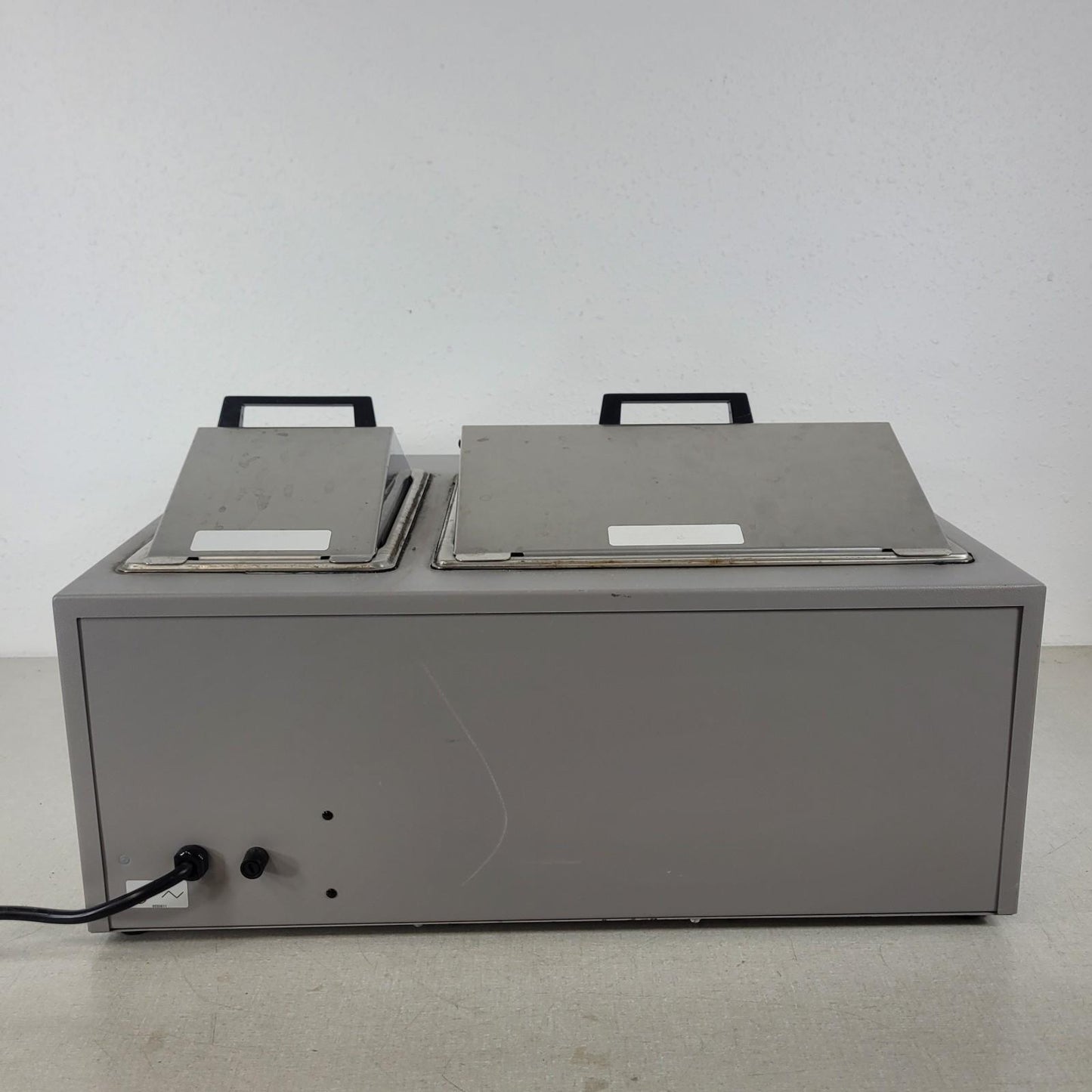 TESTED- VWR Shel Lab 1255 Dual Chamber Laboratory Digital Water Bath 9020932