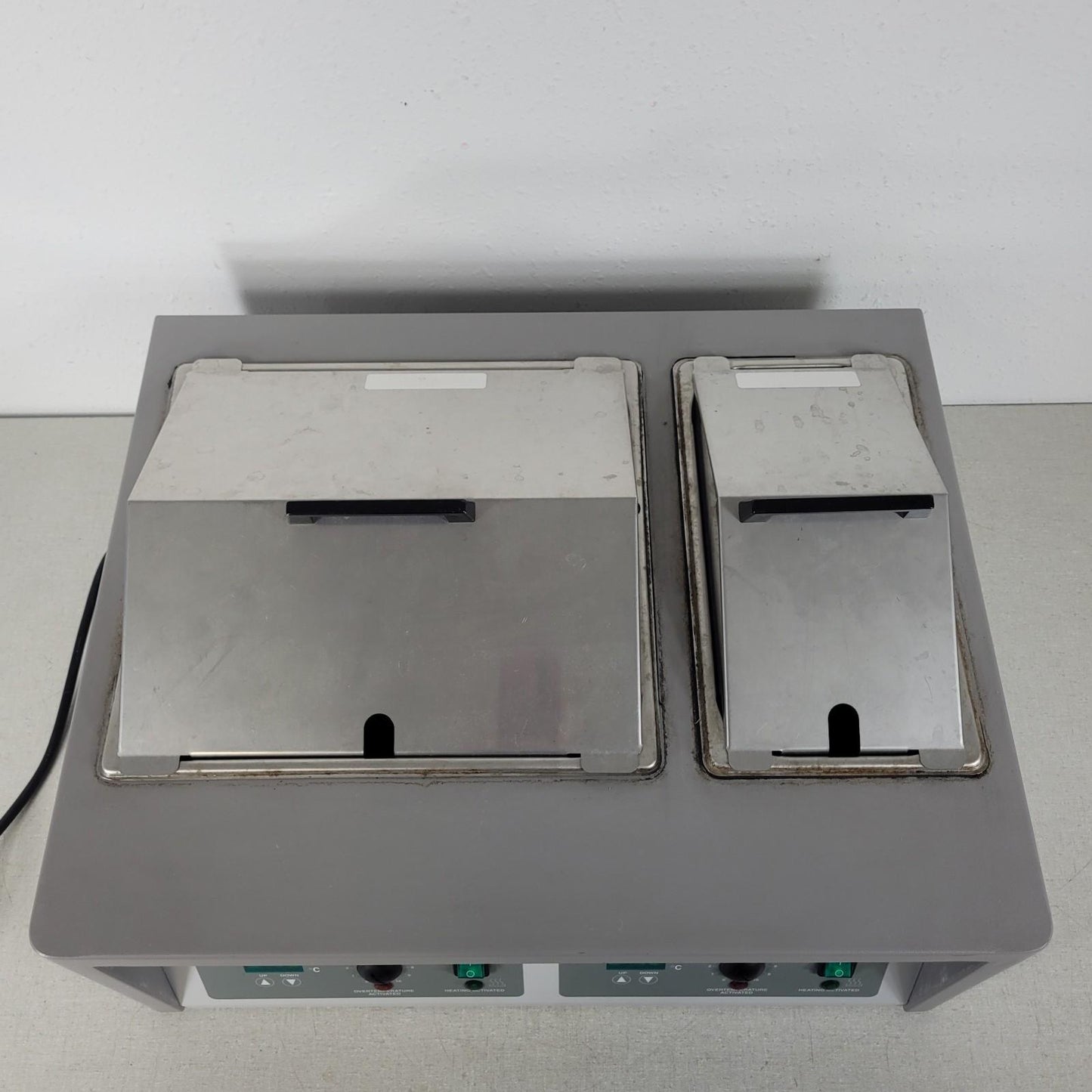 TESTED- VWR Shel Lab 1255 Dual Chamber Laboratory Digital Water Bath 9020932