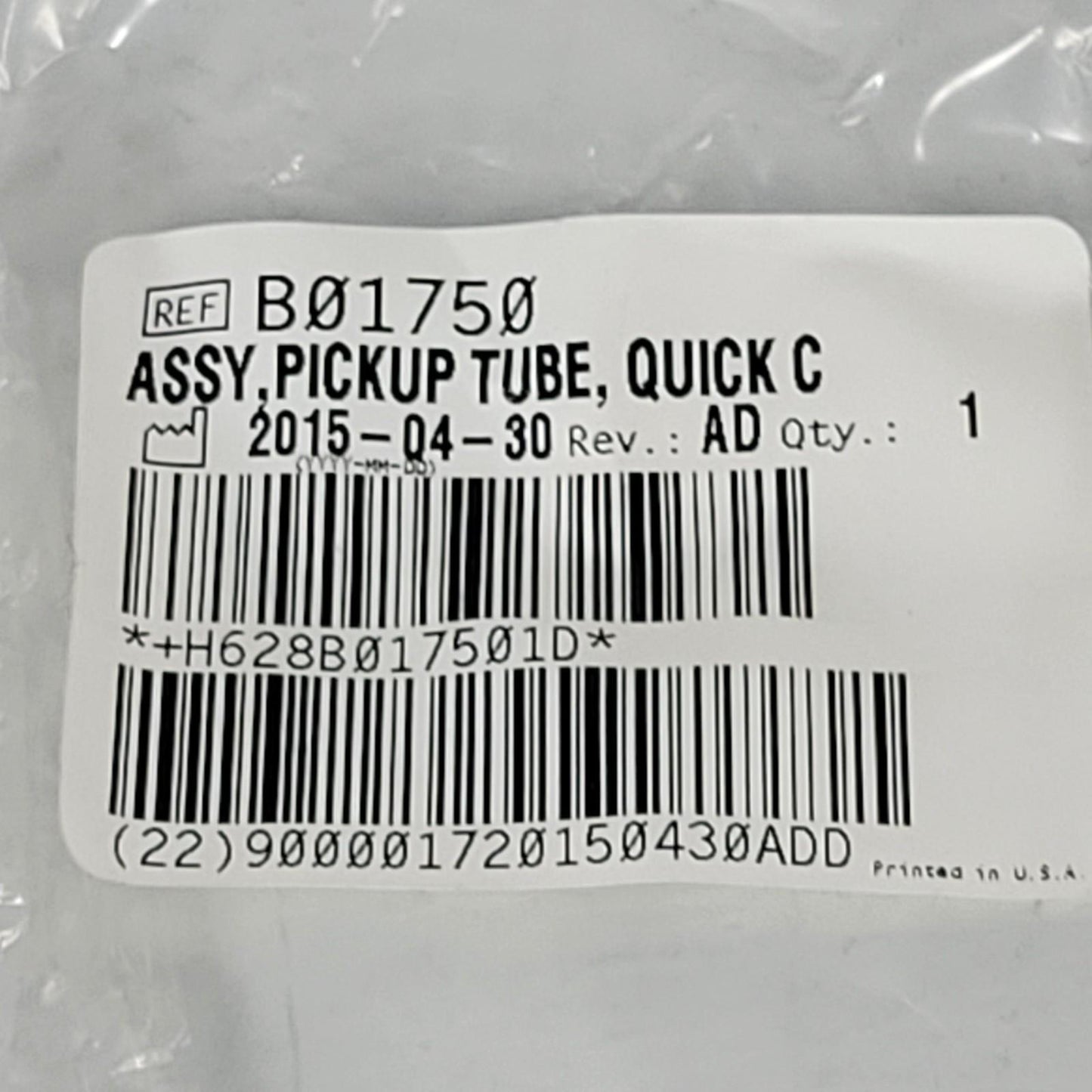Beckman Coulter B01750 DxH Flex Pickup Tube Quick C
