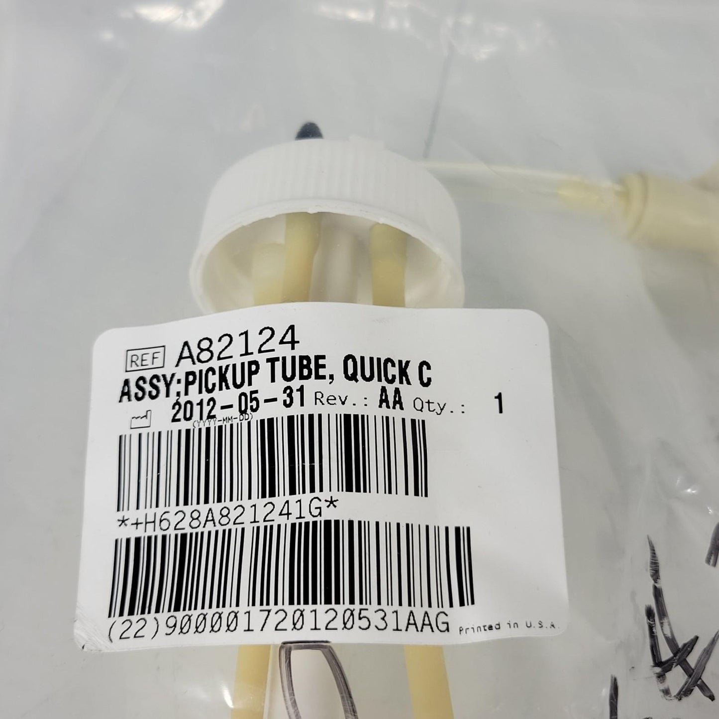 Beckman Coulter A82124 DxH Flex Pickup Tube Quick C Rev AA
