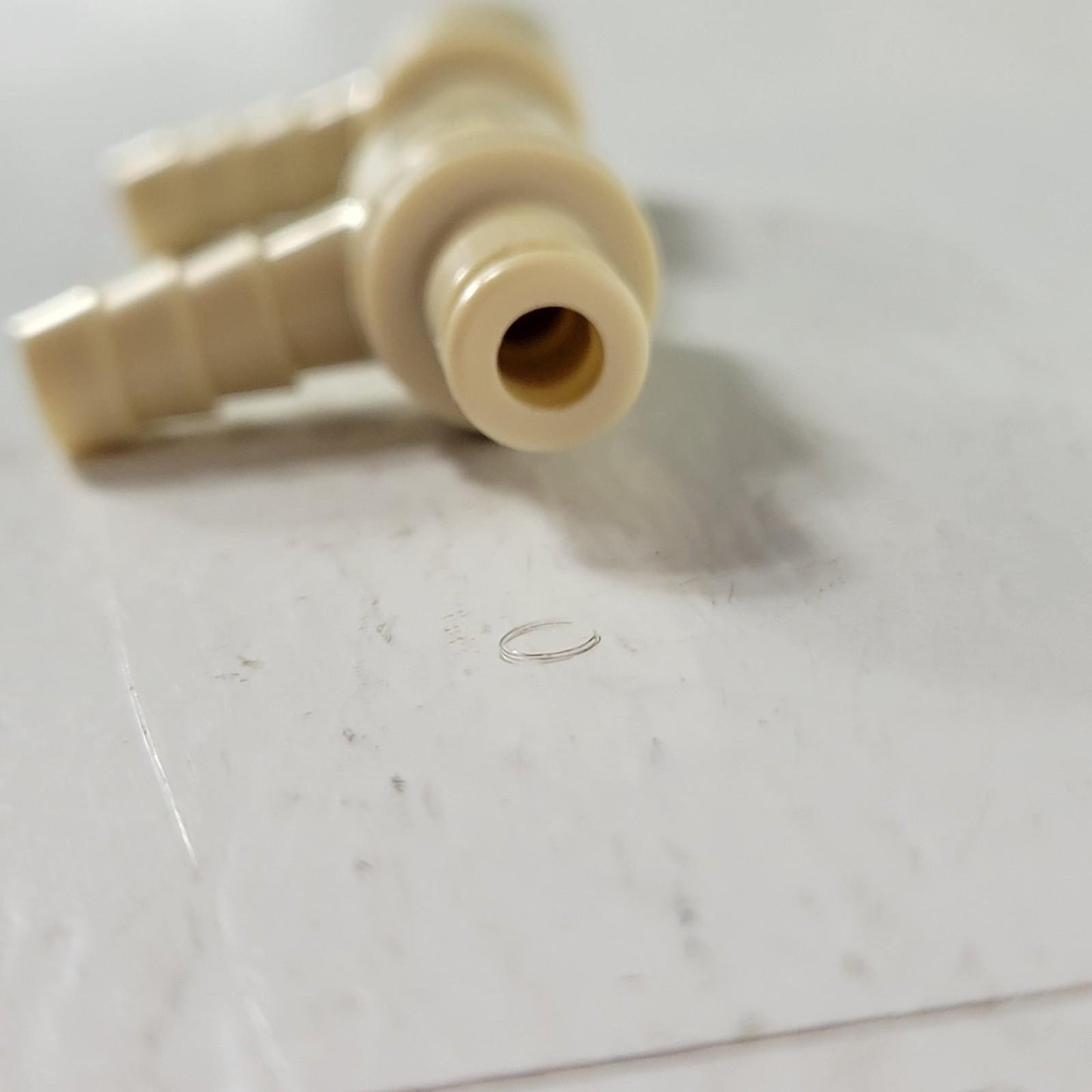 Beckman Coulter Waste Tubing DxH 12" w/ 9" Tubing & 2 Elbows